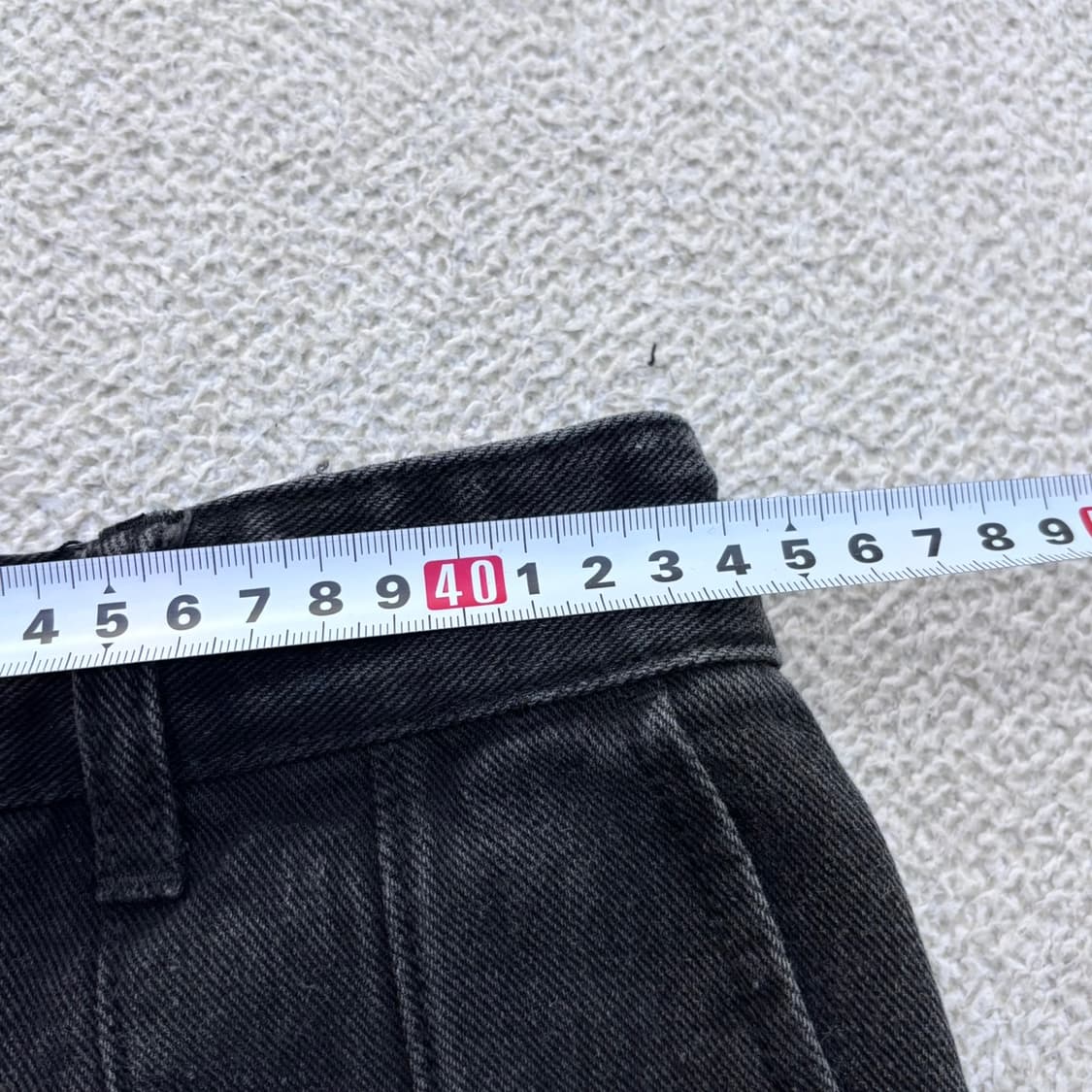 XL 신형 일꼬르소 남성 블랙 데님 팬츠 0527E2 상품이미지6