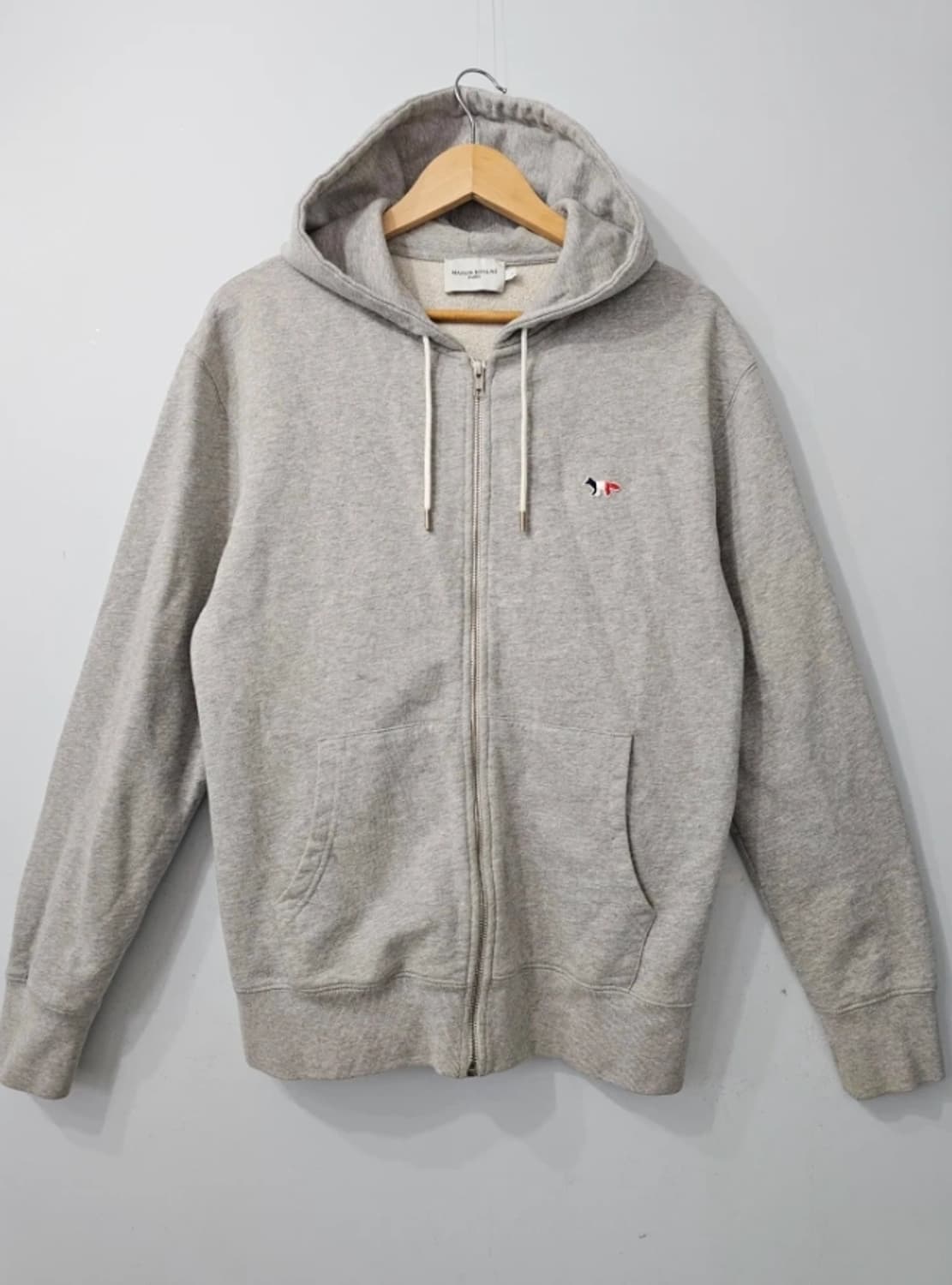 메종키츠네 신형 트리컬러 폭스 후드집업 가디건 105 상품이미지4