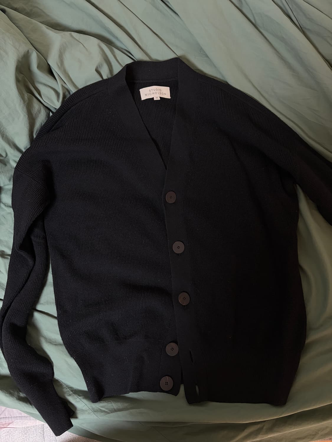 스튜디오니콜슨 립 가디건 m 상품이미지1