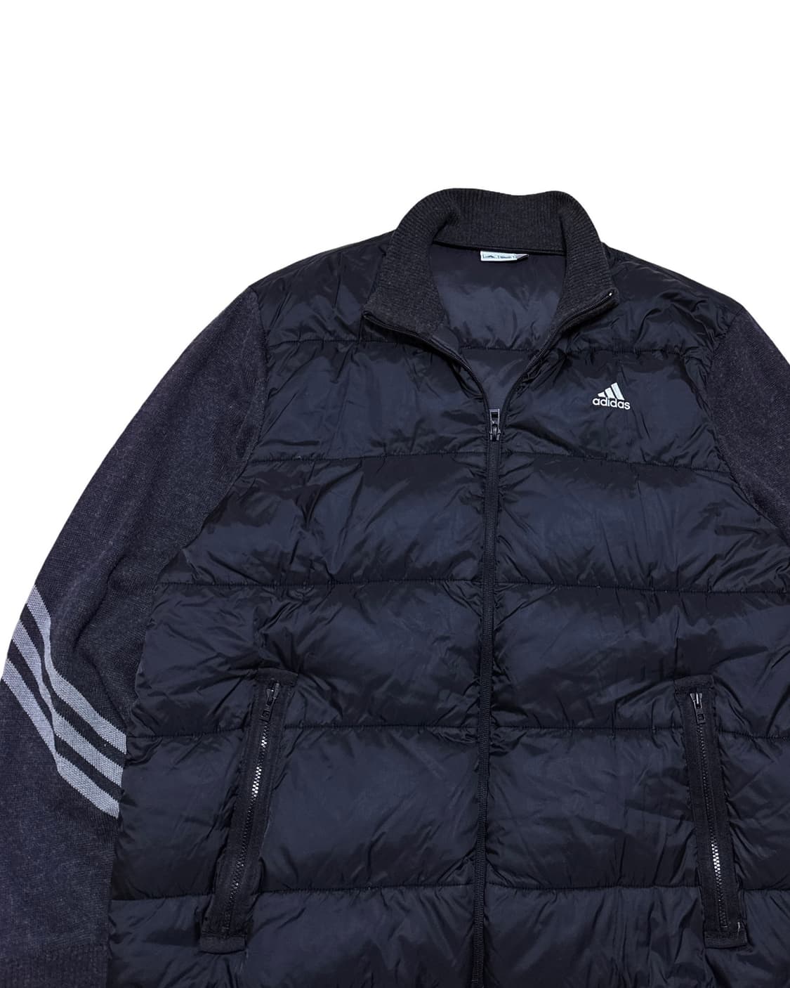 아디다스 패딩 니트 믹스 점퍼 상품이미지2