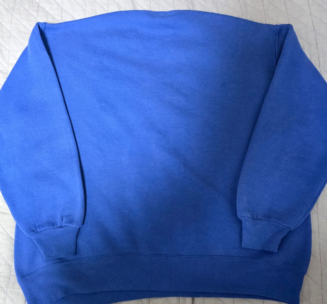 [XL] 90s 빈티지 러셀 애슬레틱 코랄 블루 스웻 맨투맨 상품이미지5