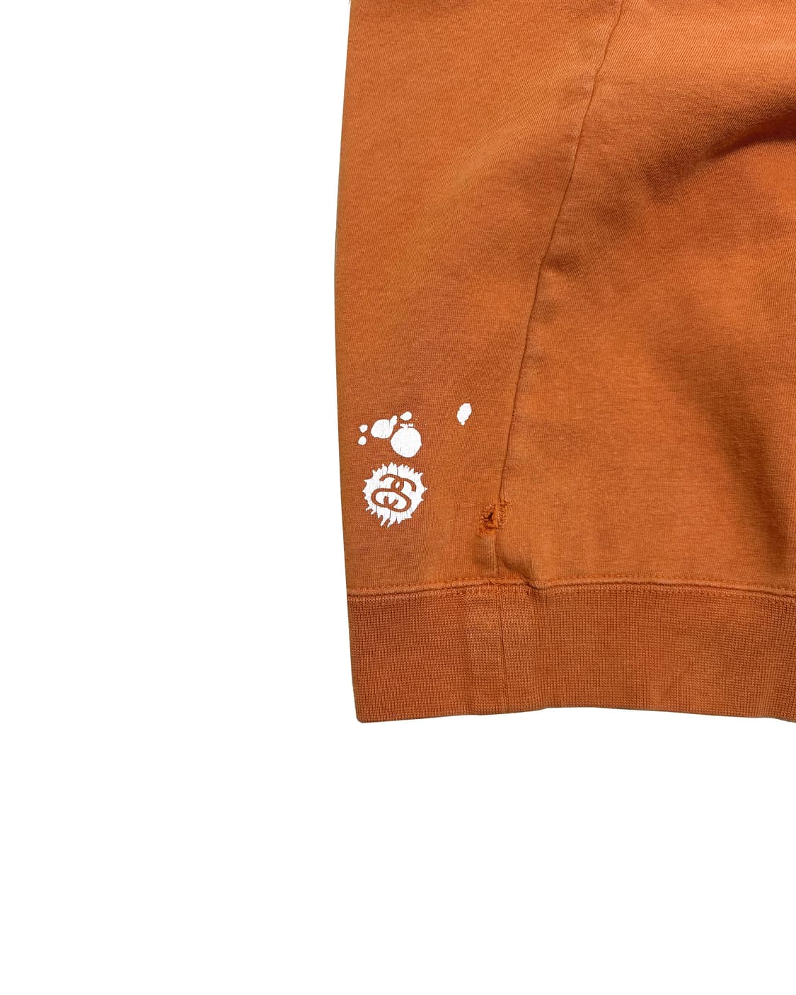 00’s 올드 스투시 스플래터 후드 상품이미지2