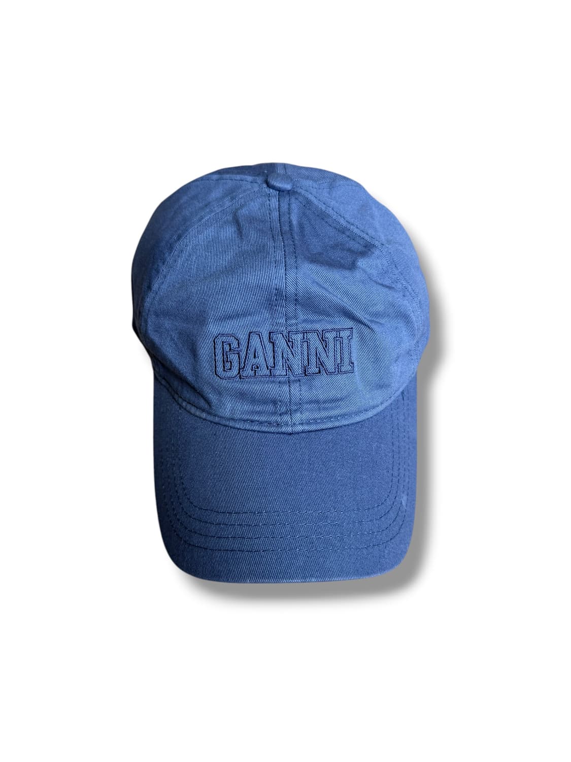 가니 블루 자수 볼캡 상품이미지2