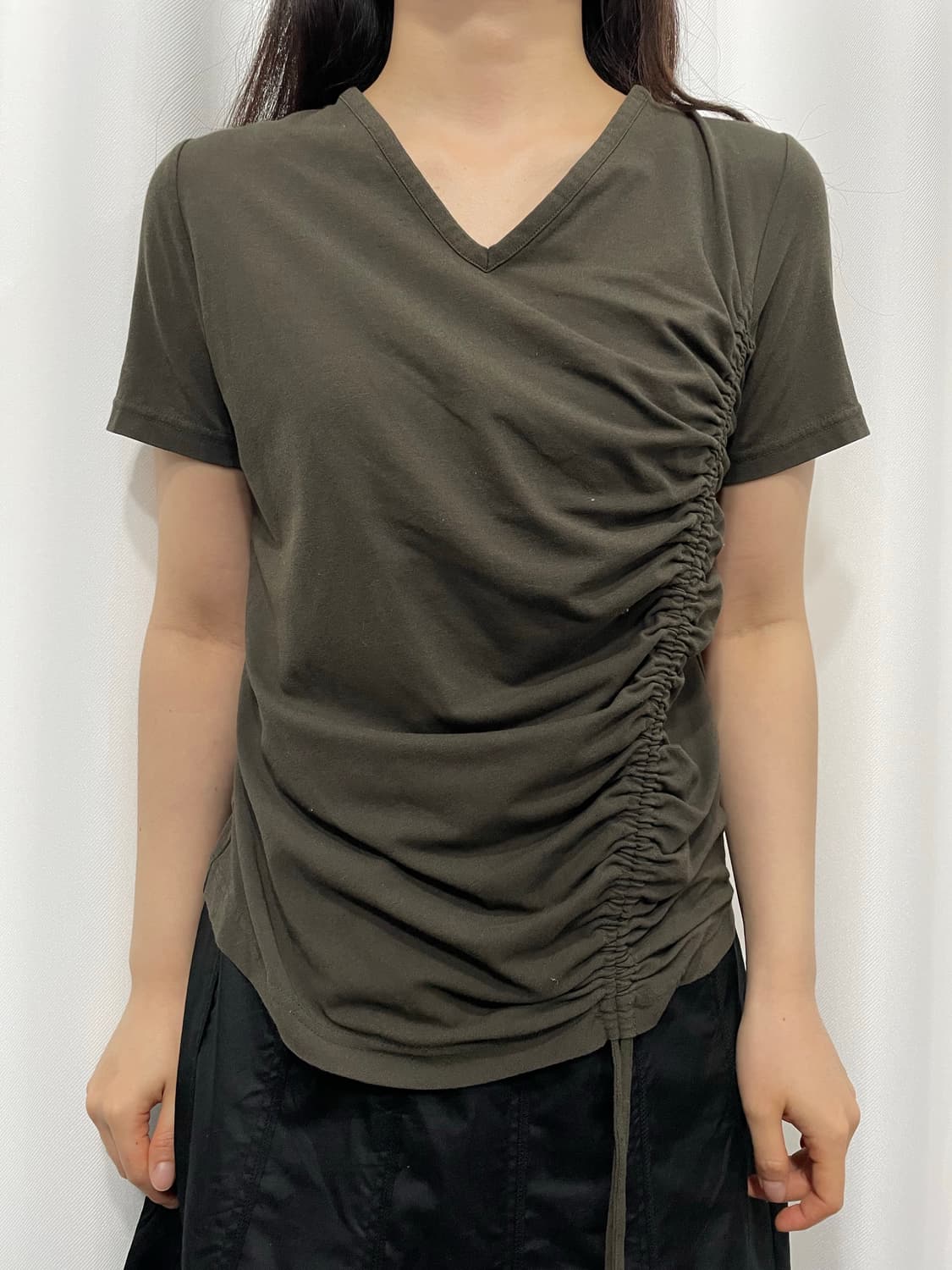 shirring detail top  상품이미지1