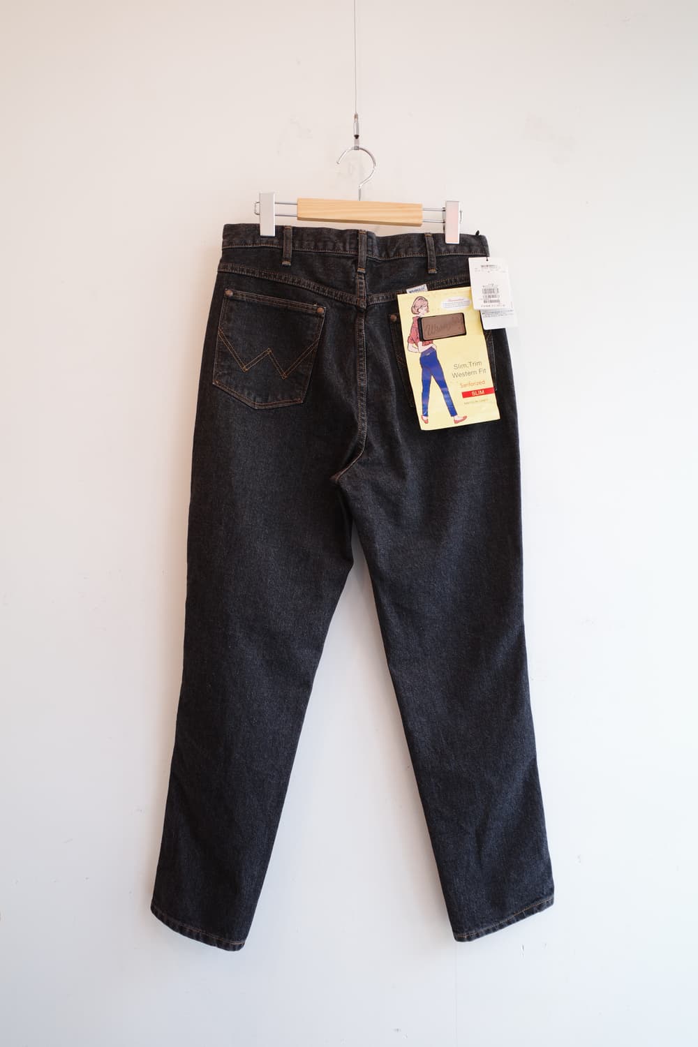 Wrangler x MAYSON GREY 랭글러 흑청 데님 (30인치) 상품이미지8