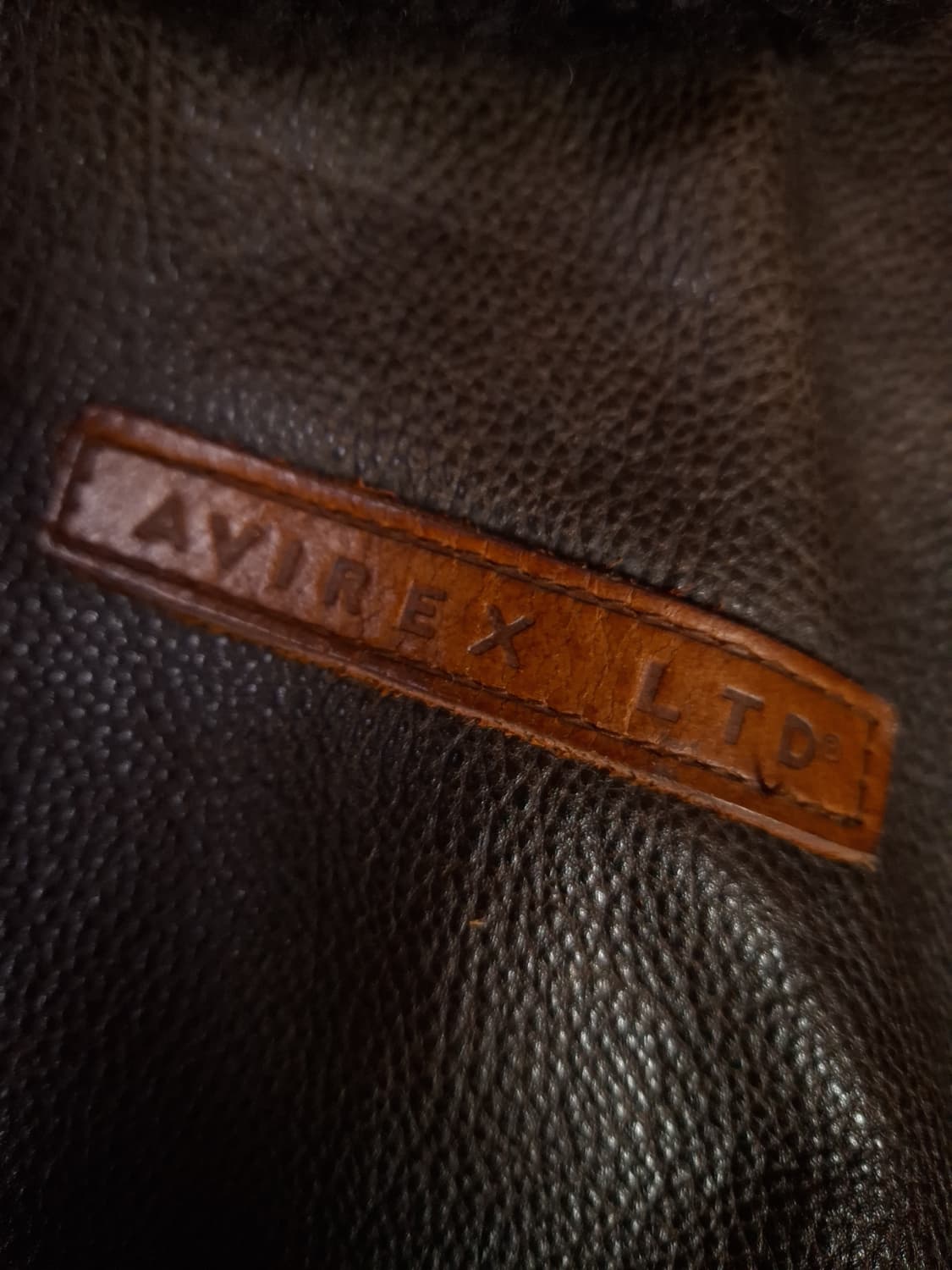 오리지날 아비렉스 탑건 리얼레더 미해군 G-1 항공점퍼 상품이미지10