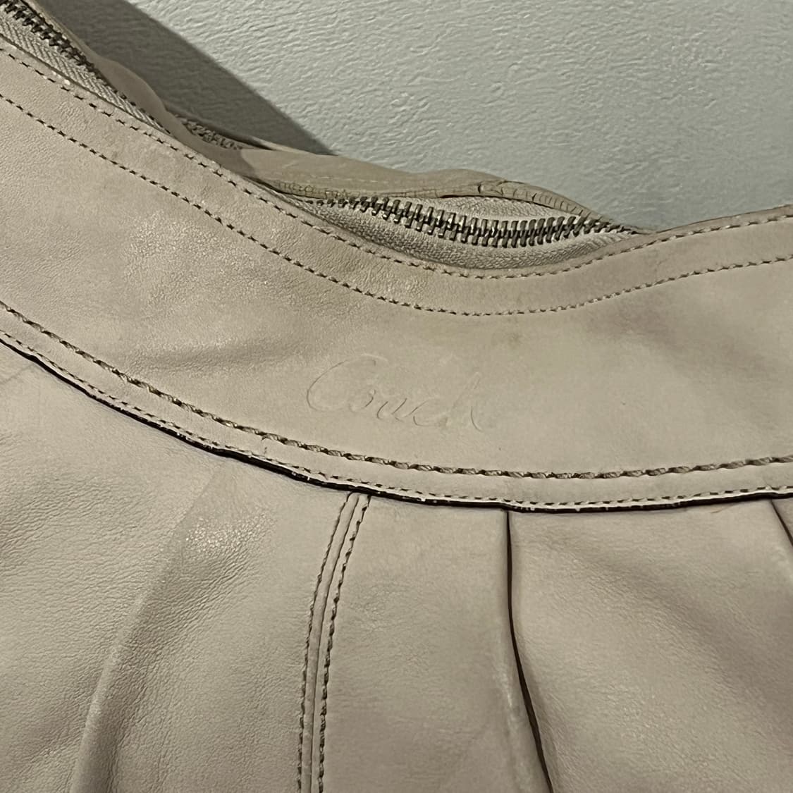 Old Coach vintage shoulder bag (ivory) 상품이미지3