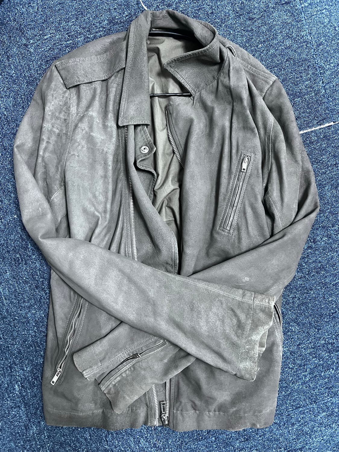 릭오웬스 스투지 양가죽 자켓 상품이미지1