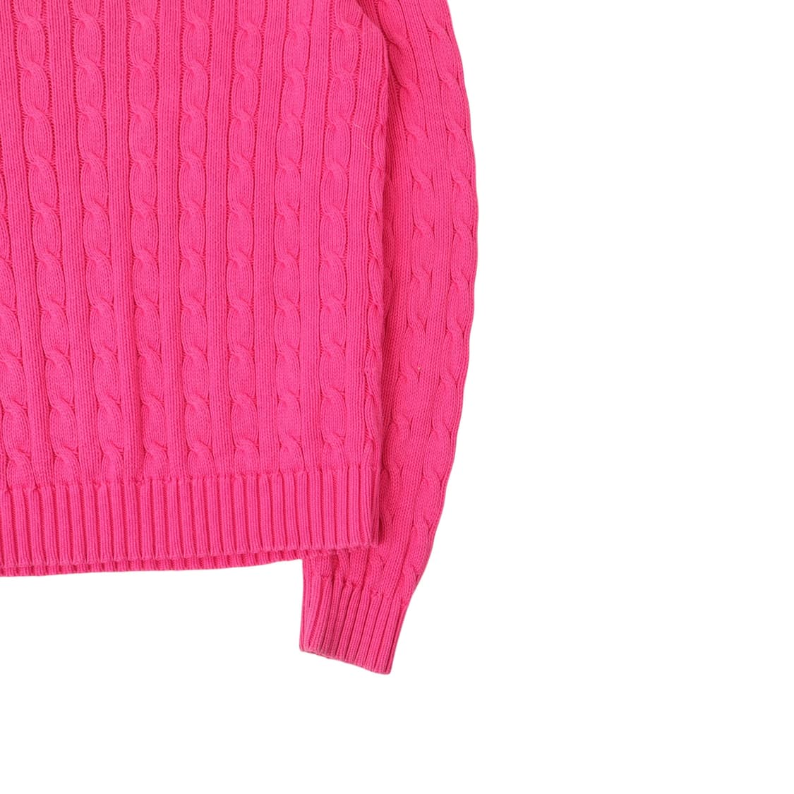 폴로 랄프로렌 핑크 코튼 케이블 니트 상품이미지7