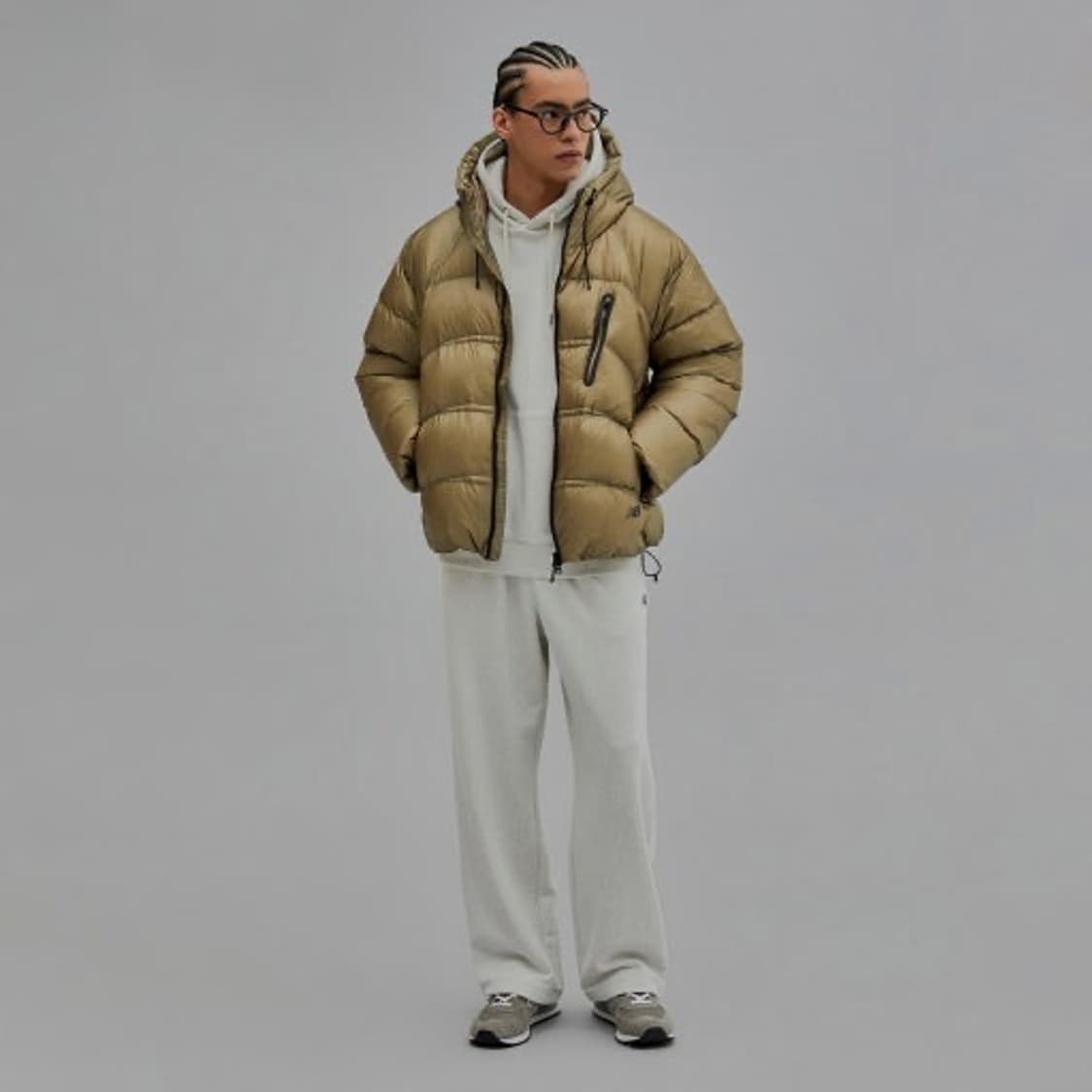 [뉴발란스/거의 새상품] Heavy Goose Down 패딩 Dark B 상품이미지10