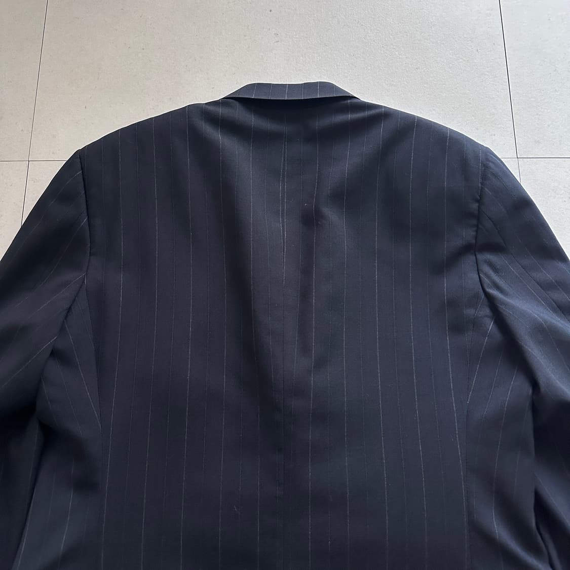 90s 폴로 랄프로렌  MADE IN USA 핀스트라이프 블레이져 자켓 상품이미지8
