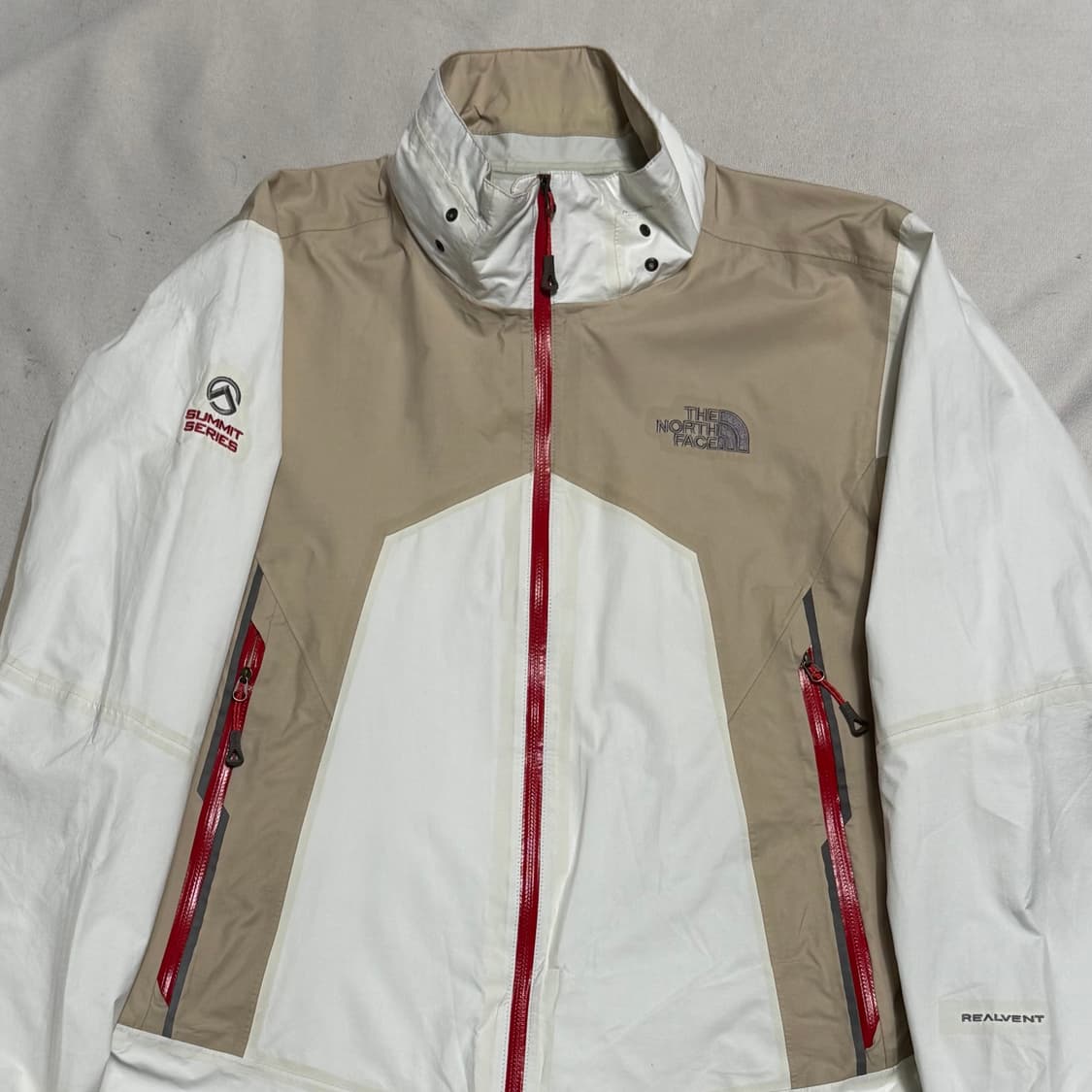 M 노스페이스 써밋 리얼벤트 배색 바람막이 상품이미지1