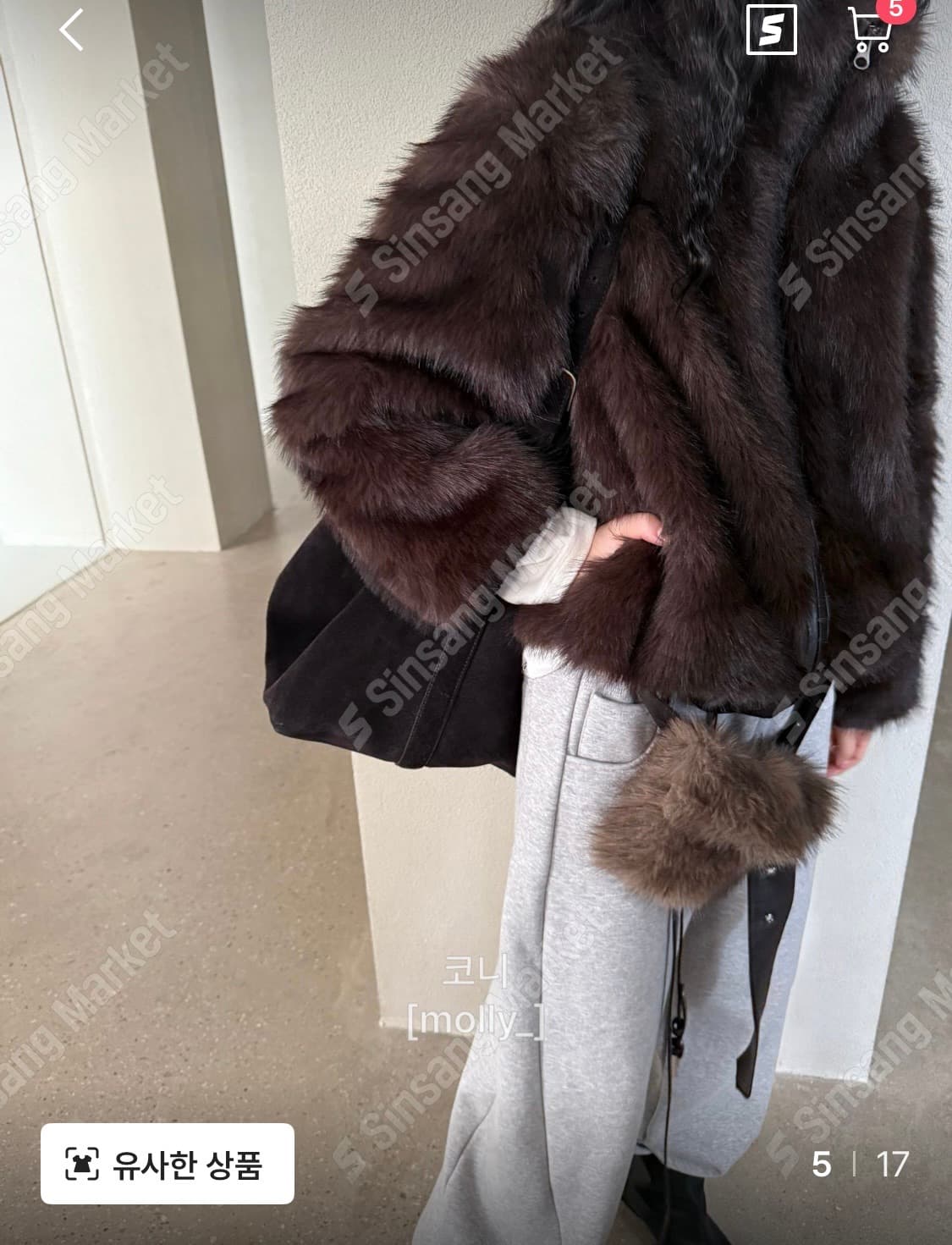 고퀄 집업 퍼자켓 상품이미지6