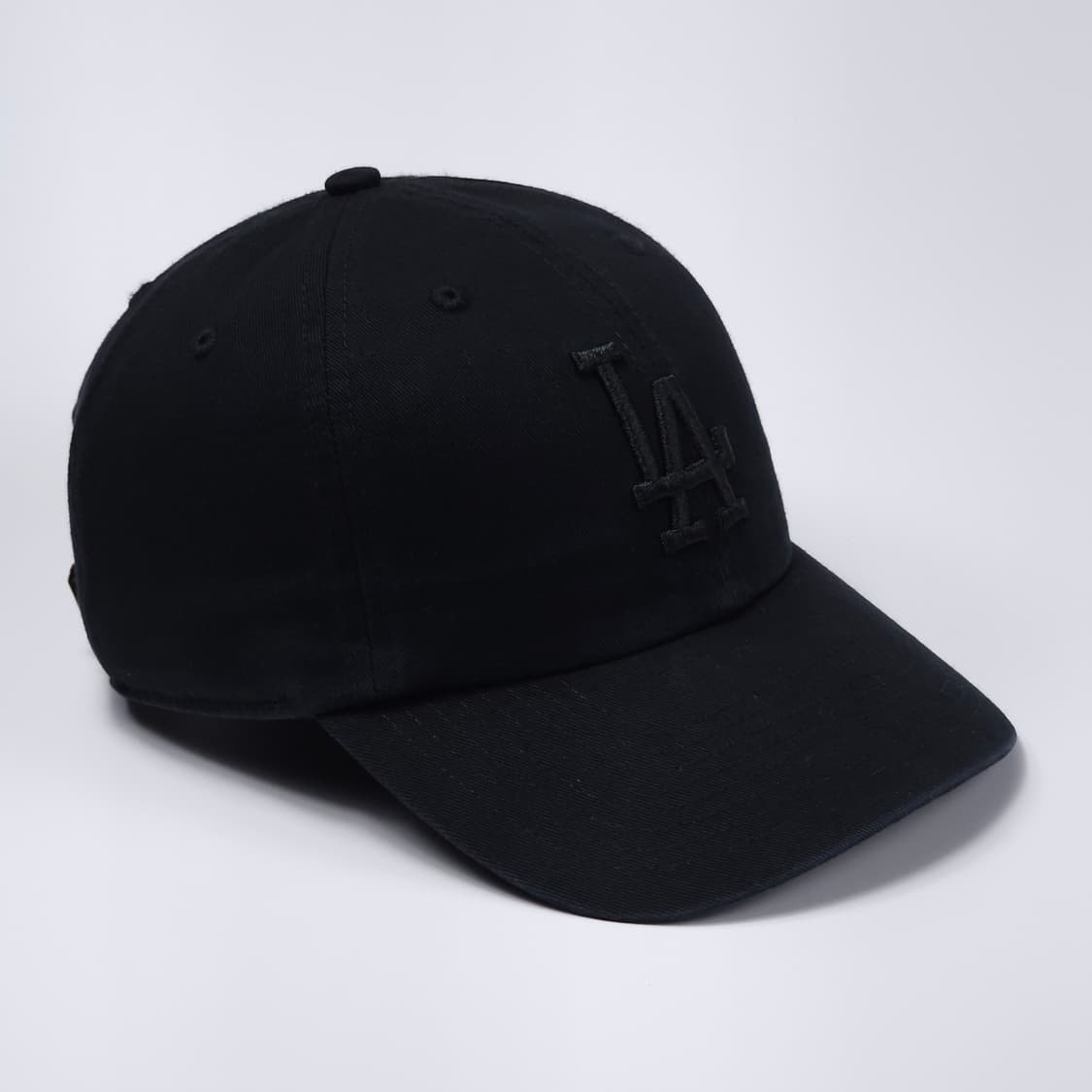 47 LA 다저스 올블랙 볼캡 모자 상품이미지3