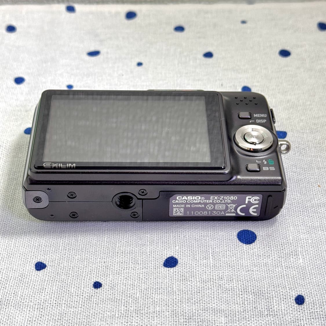 카시오 엑슬림 EX-Z1080 블랙 상품이미지4