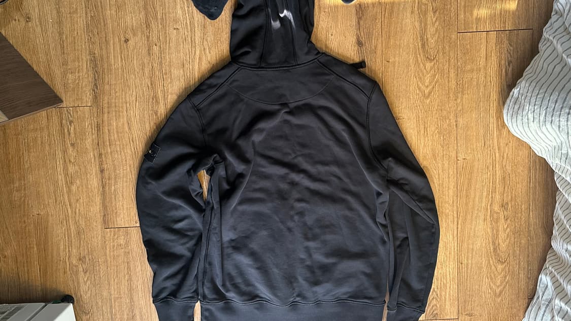 스톤아일랜드 블랙 후드티 L 정품 상품이미지4