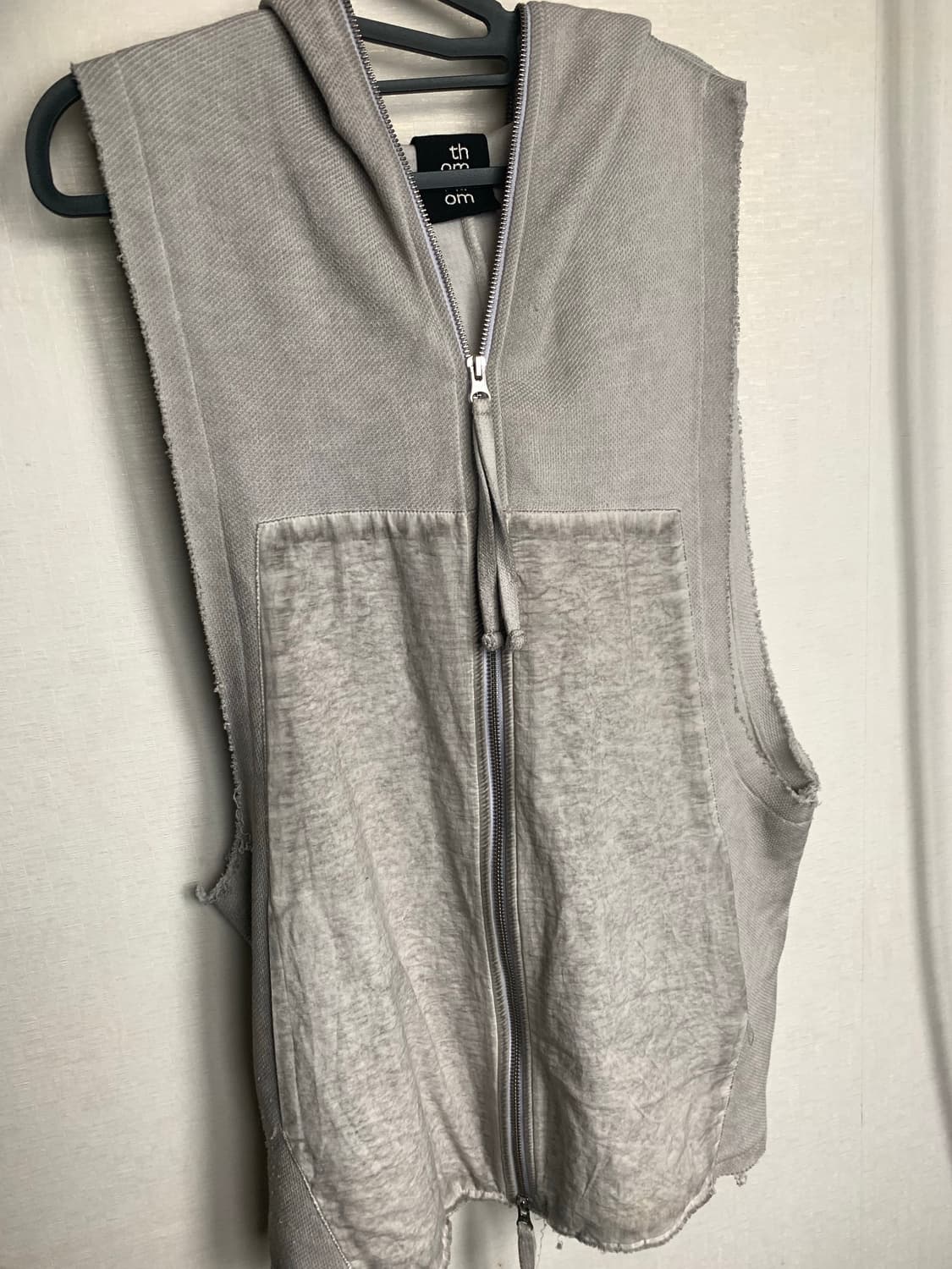 Thom krom 풀집 후드 베스트 상품이미지1