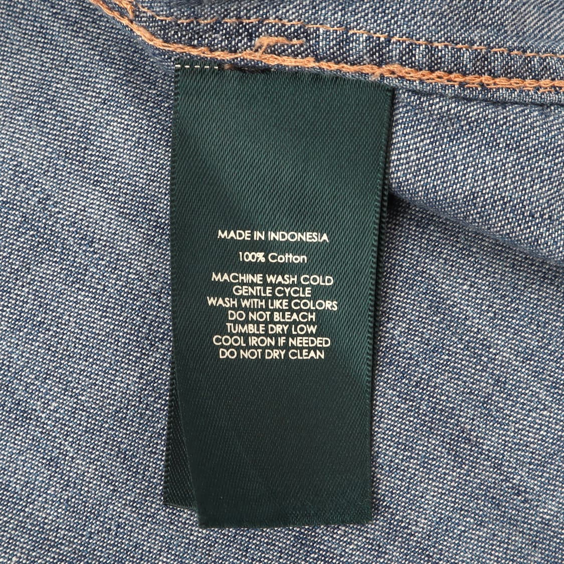 로렌 랄프로렌 프론트포켓 데님 셔츠 상품이미지9