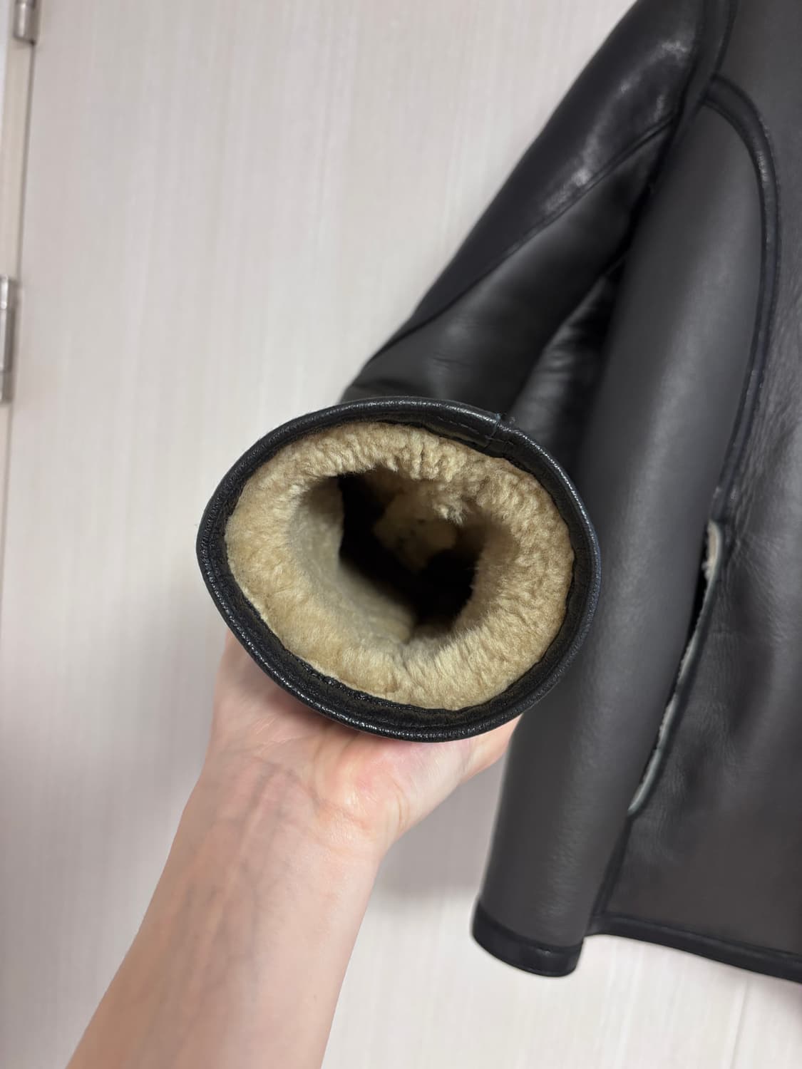 48 아워레가시 파일럿 자켓 무스탕 상품이미지4