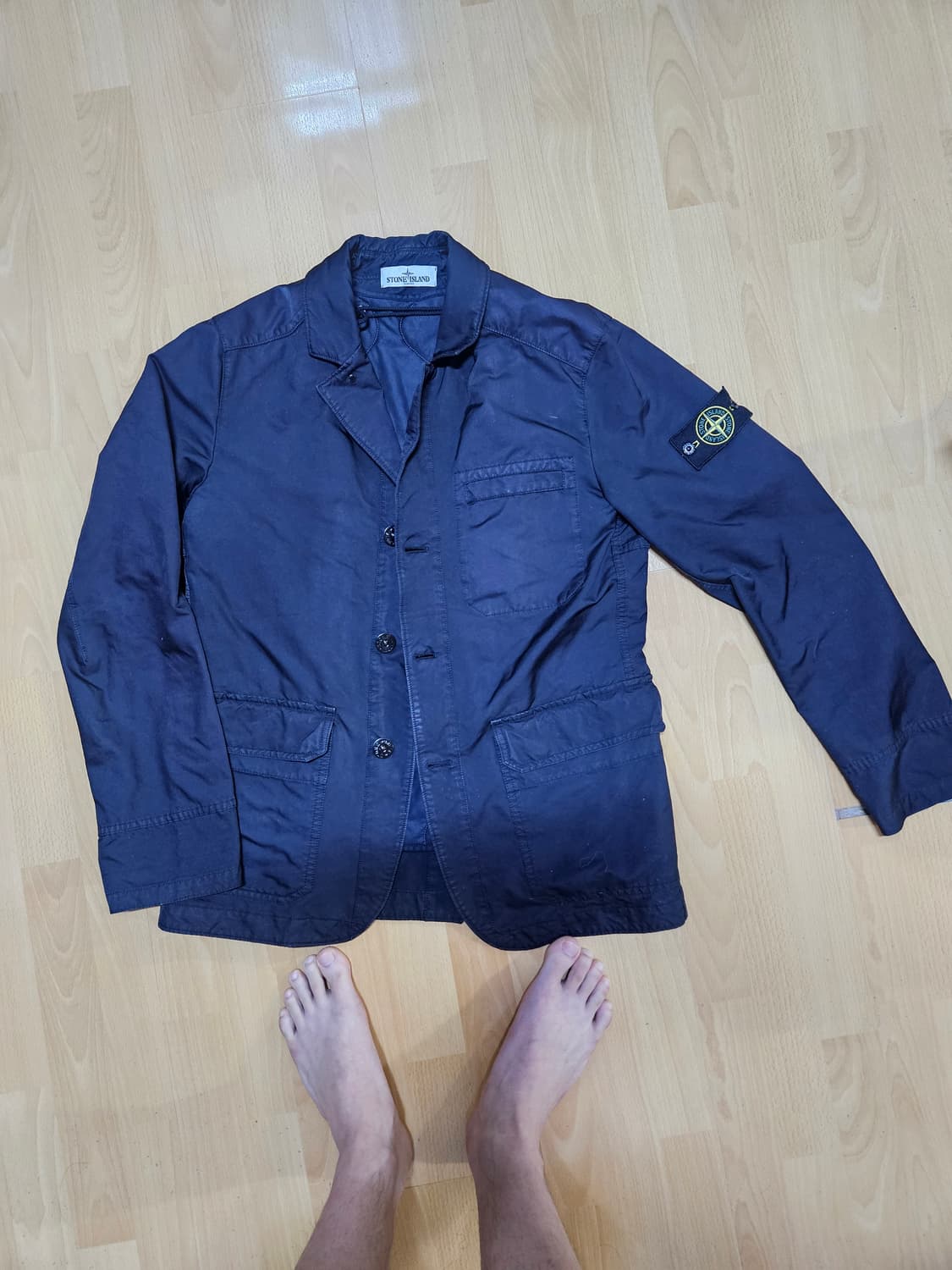 정품 스톤아일랜드 이중내피 30주년 다비드 자켓 m 상품이미지1