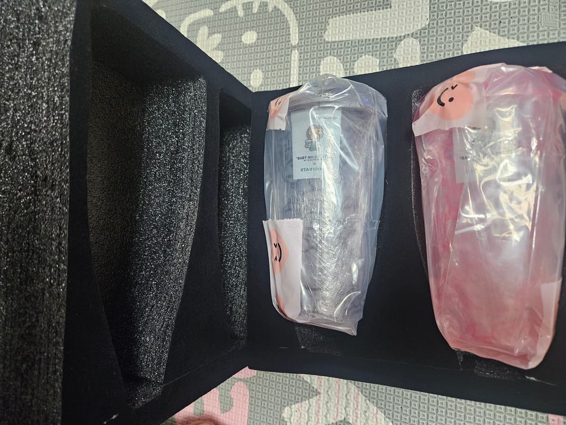 스타벅스 베이비마일로 콜라보 리유저블 컵 2개 상품이미지3