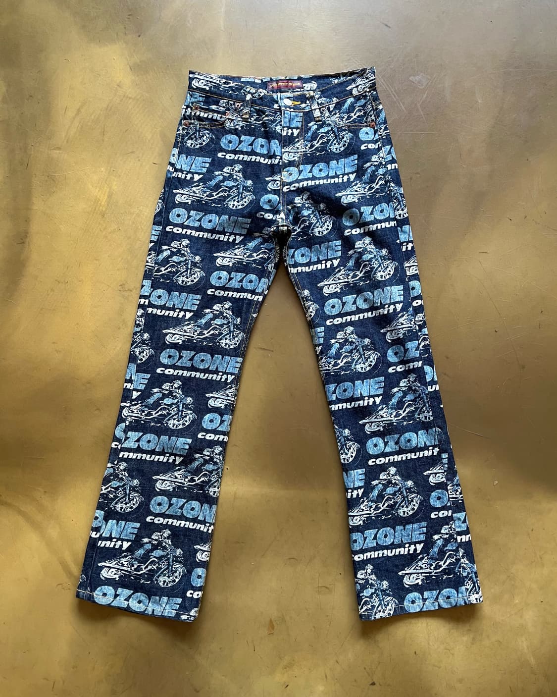 1990s OZONE COMMUNITY Full Print Denim  상품이미지3