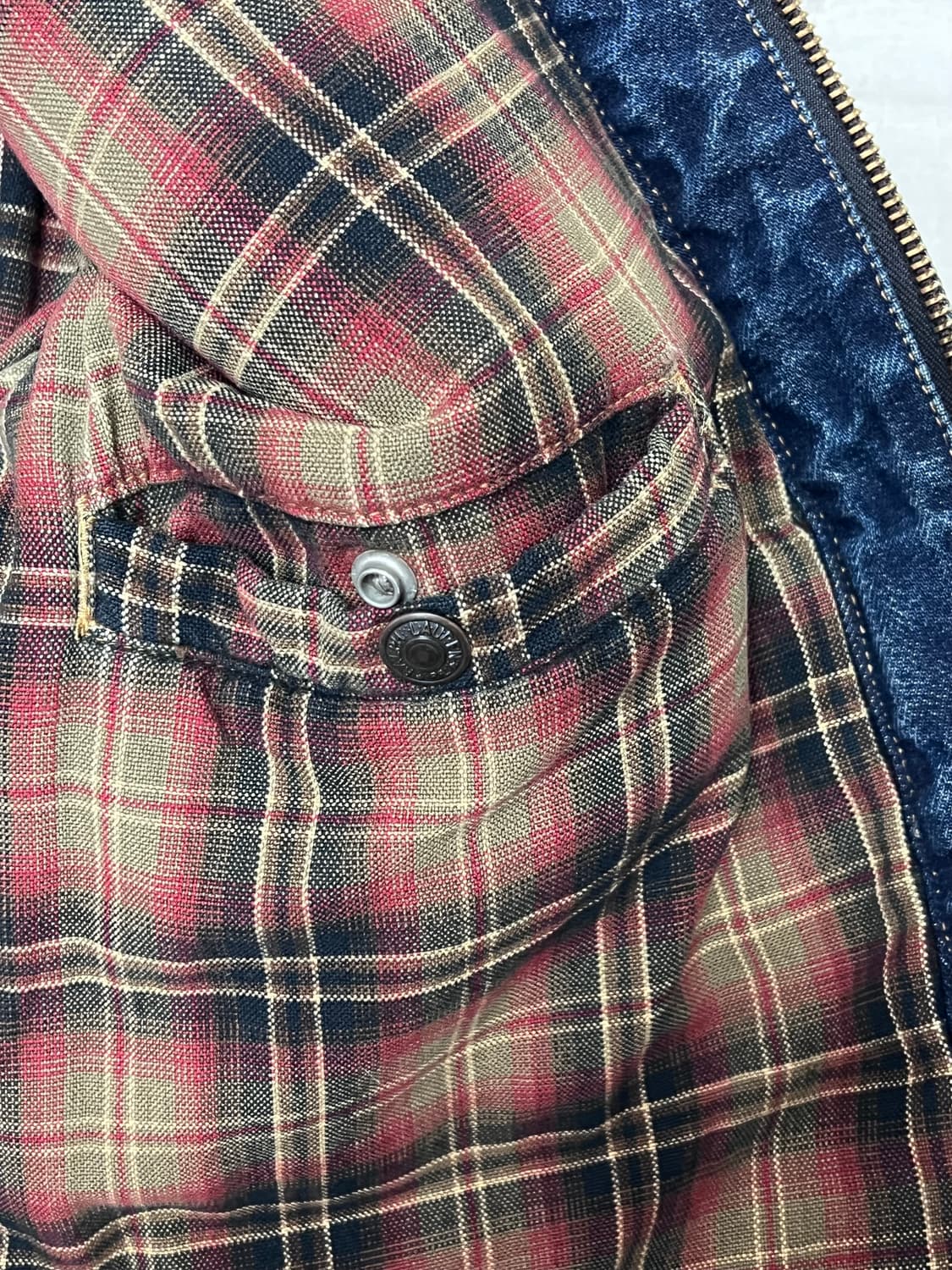 RRL 그리즐리 데님자켓 S 초레어 상품이미지5