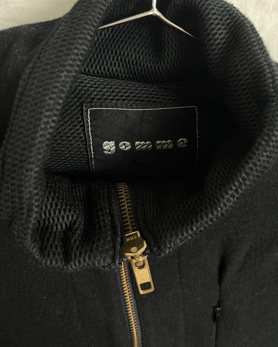 gomme 언밸런스 드레이프 울 집업 자켓 상품이미지5