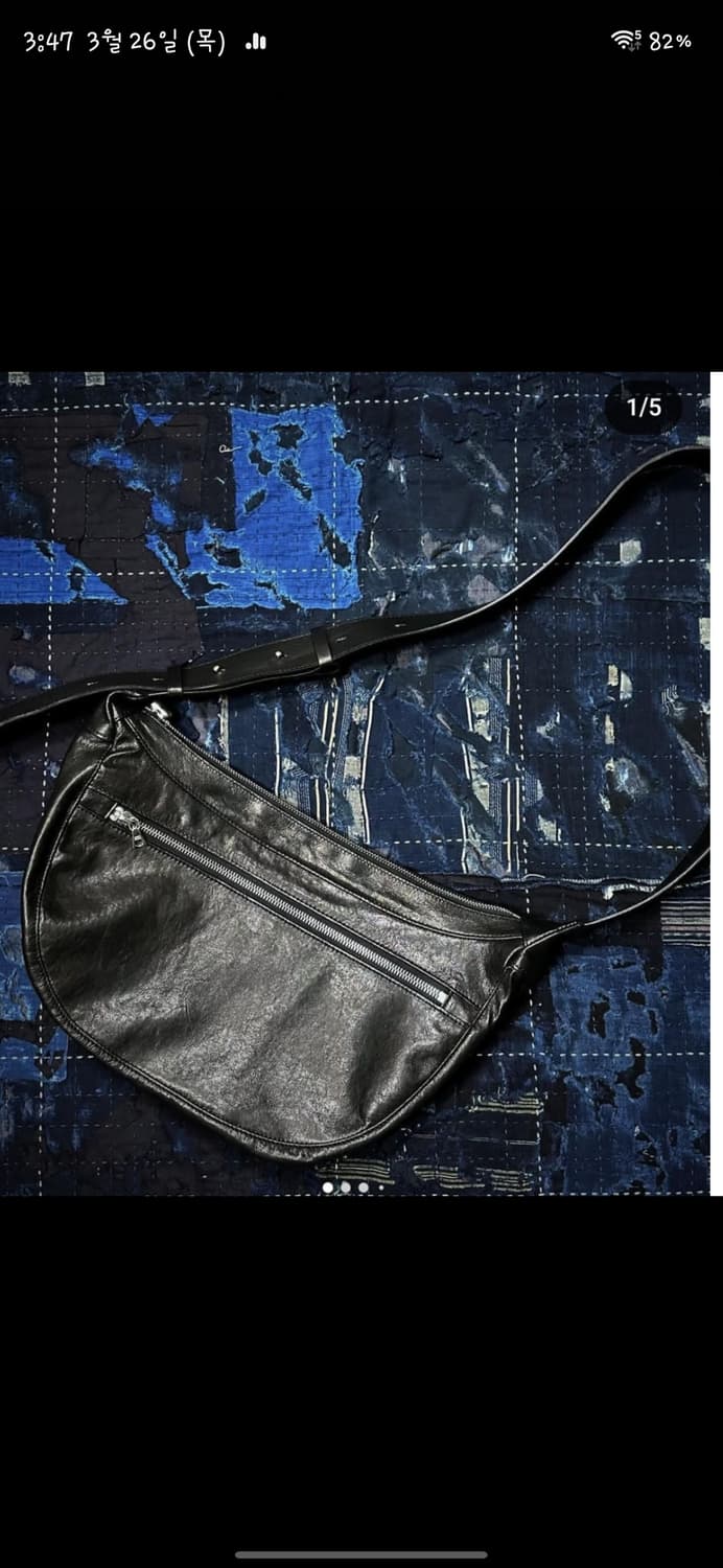 엔벨로프 valentine 레더 호보 백 상품이미지1