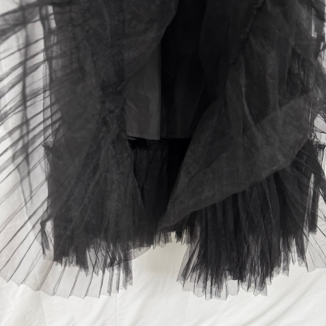 24FW 럭키슈에뜨 메쉬 밴딩 롱스커트 상품이미지6