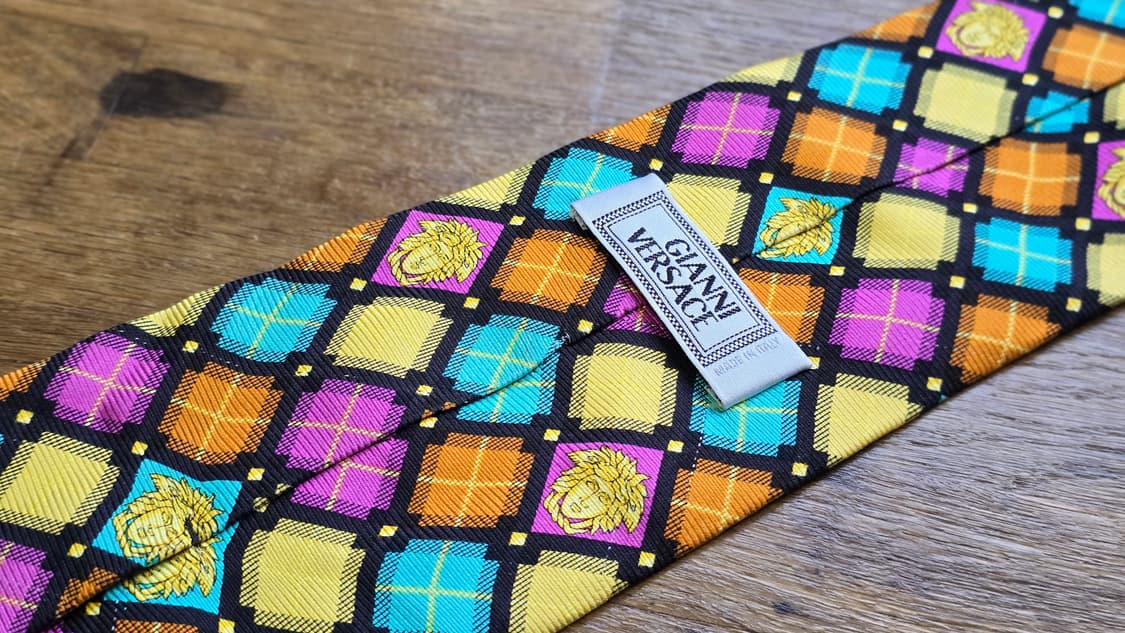 베르사체 빈티지 넥타이 상품이미지3