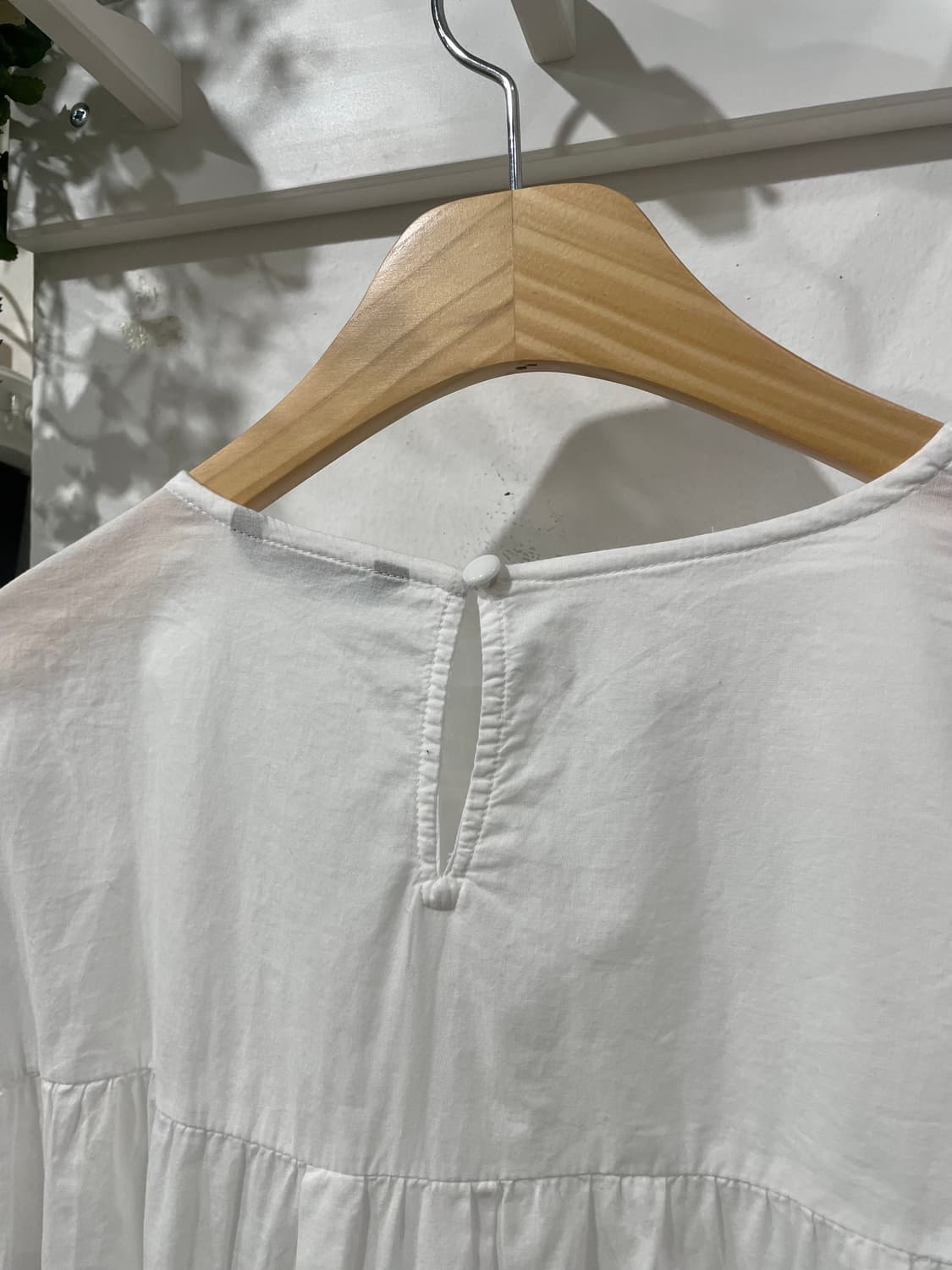 사선 레이스 블라우스 상품이미지10