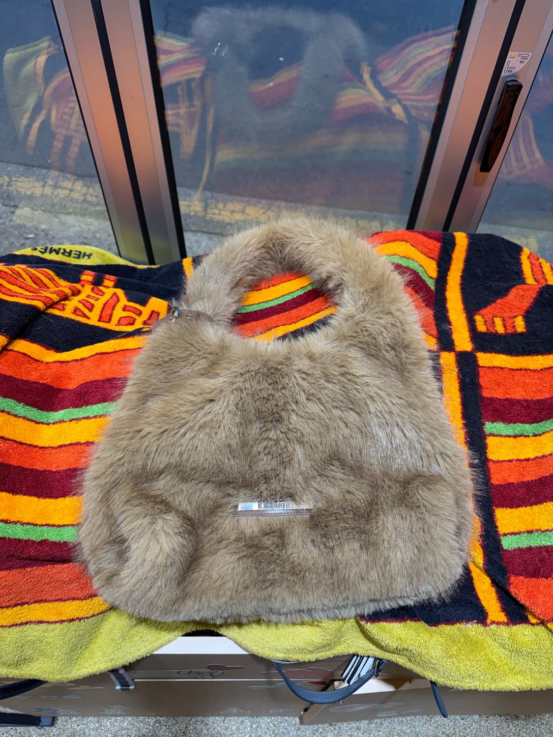 마띵킴(킴마틴)퍼 토트백 상품이미지1