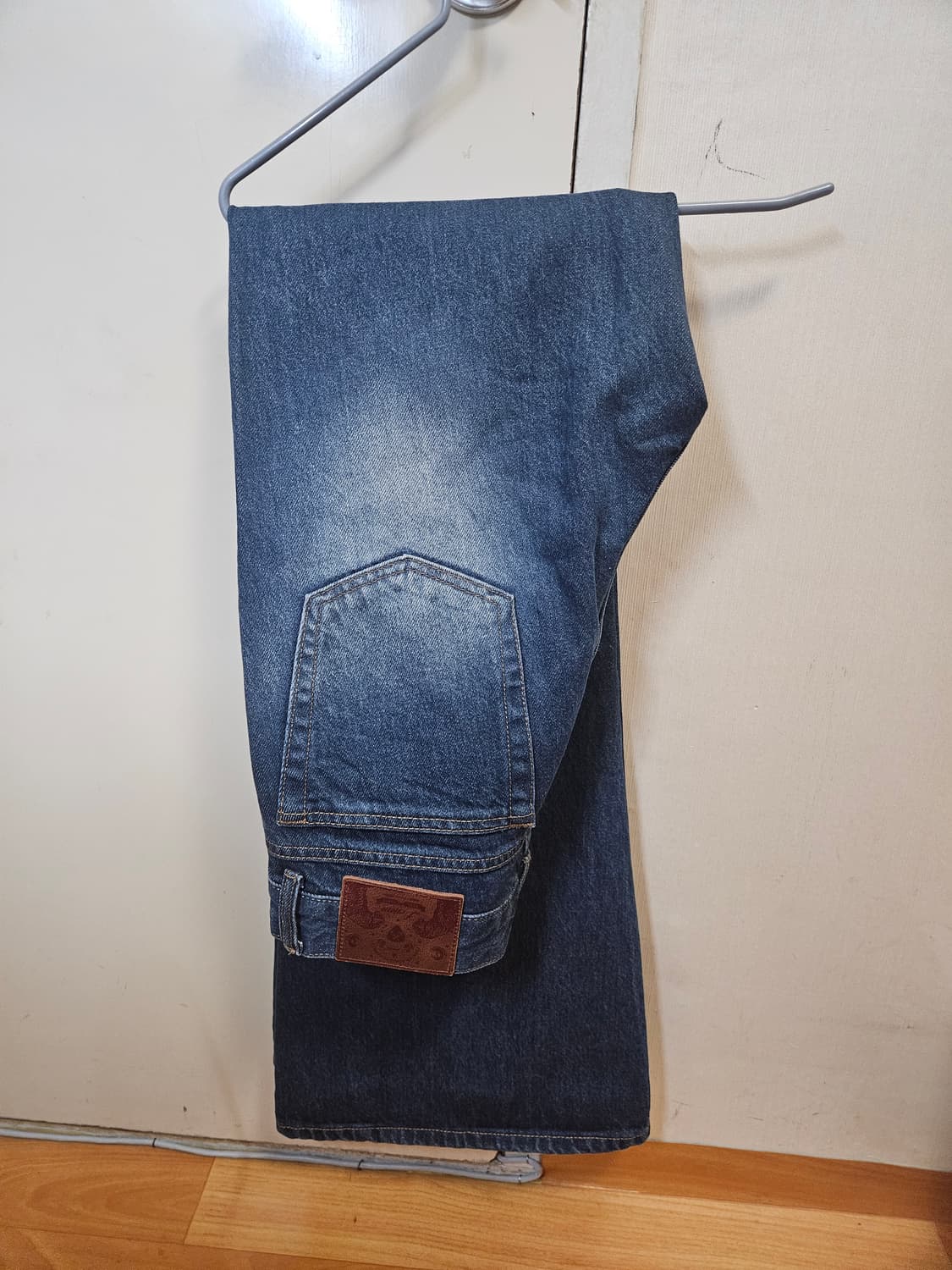 46) 엘무드 잔느 플레어데님 프렌치 블루 상품이미지2