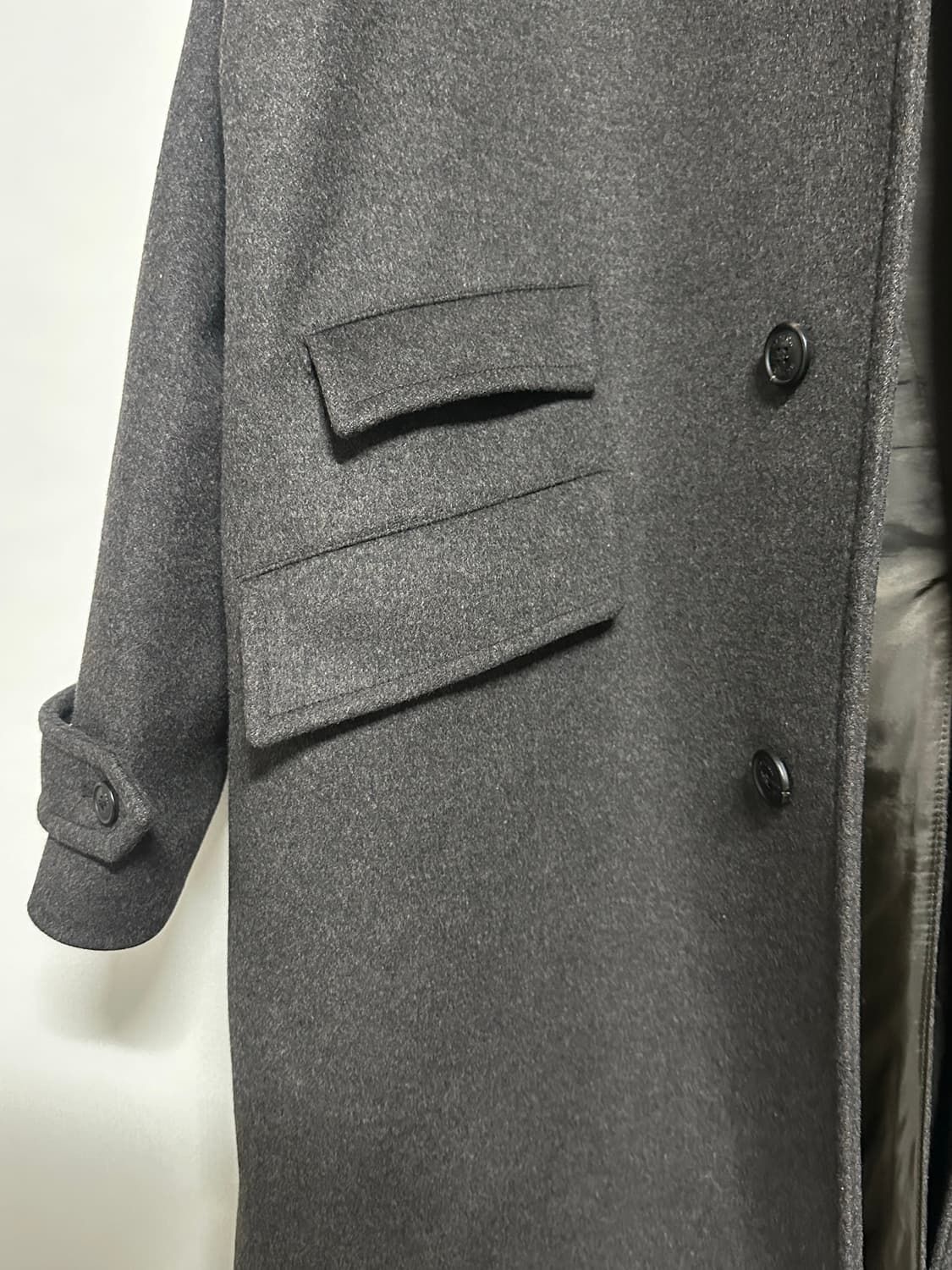 비슬로우 발마칸 코트 다크 브라운 상품이미지3