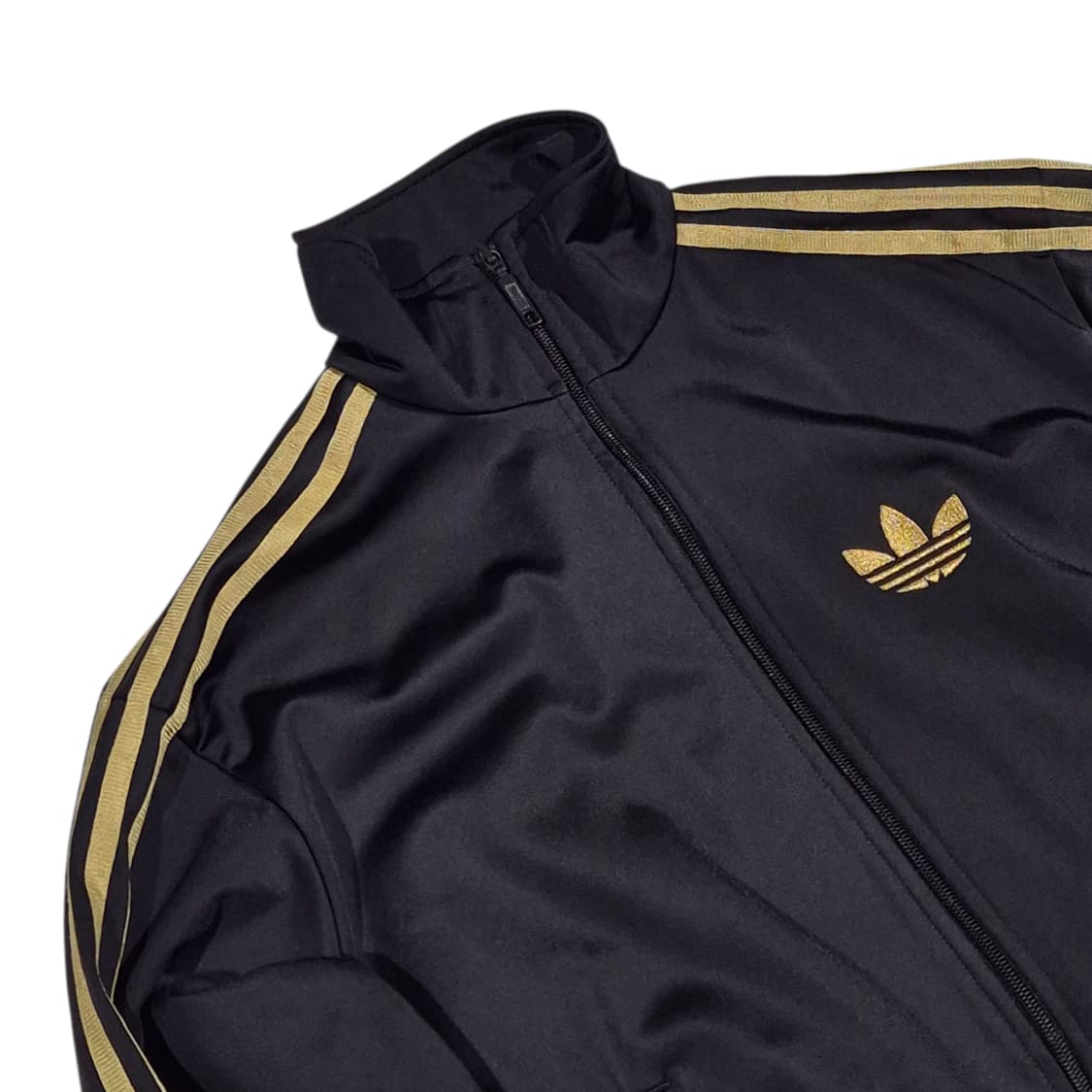 95) adidas 아디다스 구 파이어버드 트랙탑 져지 검/금 상품이미지2
