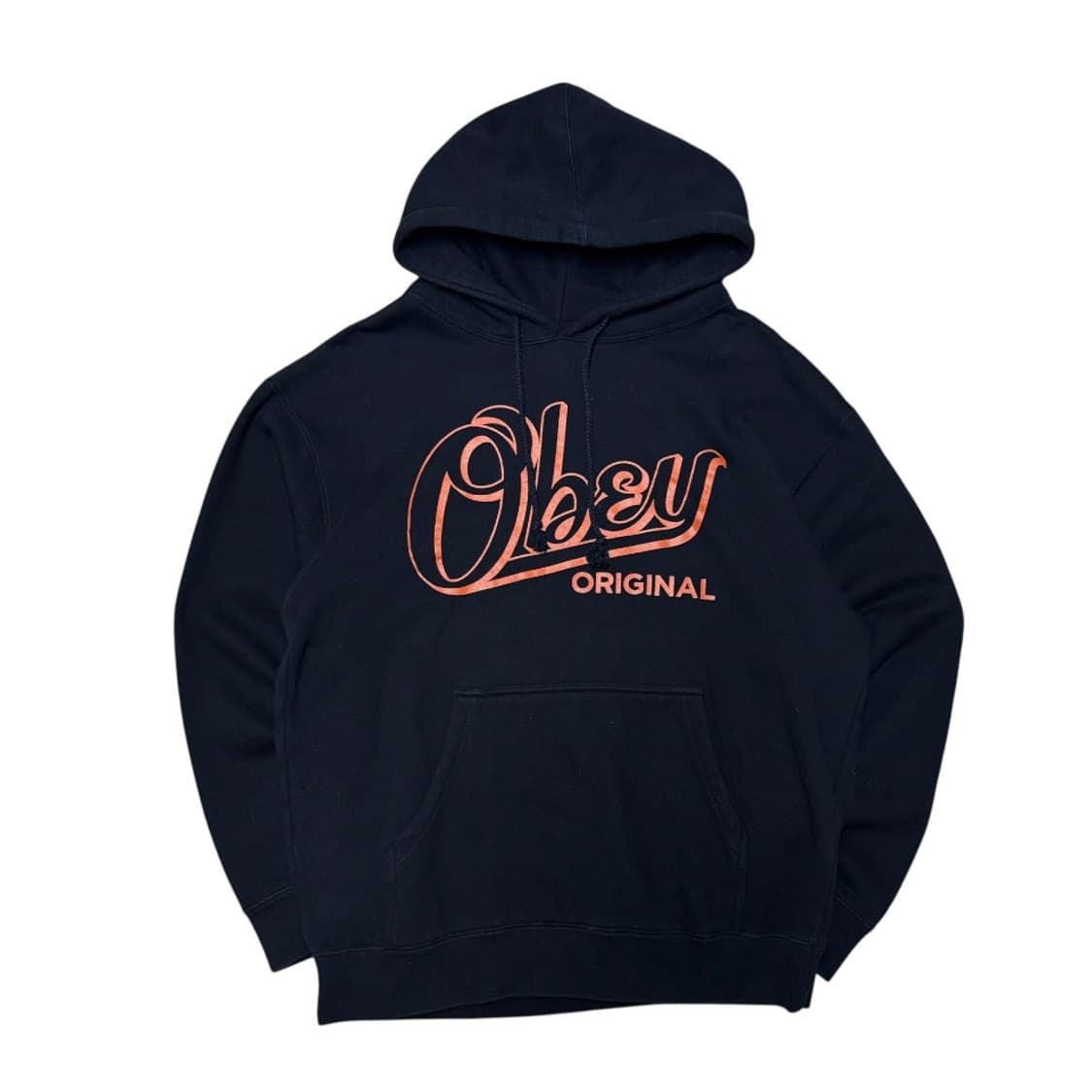오베이 오리지널 빅로고 후드티 상품이미지1