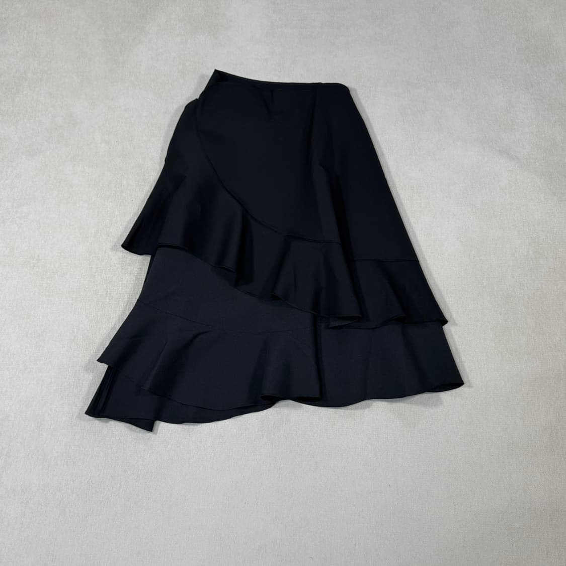 20SS Ruffle Black Skirt  상품이미지2