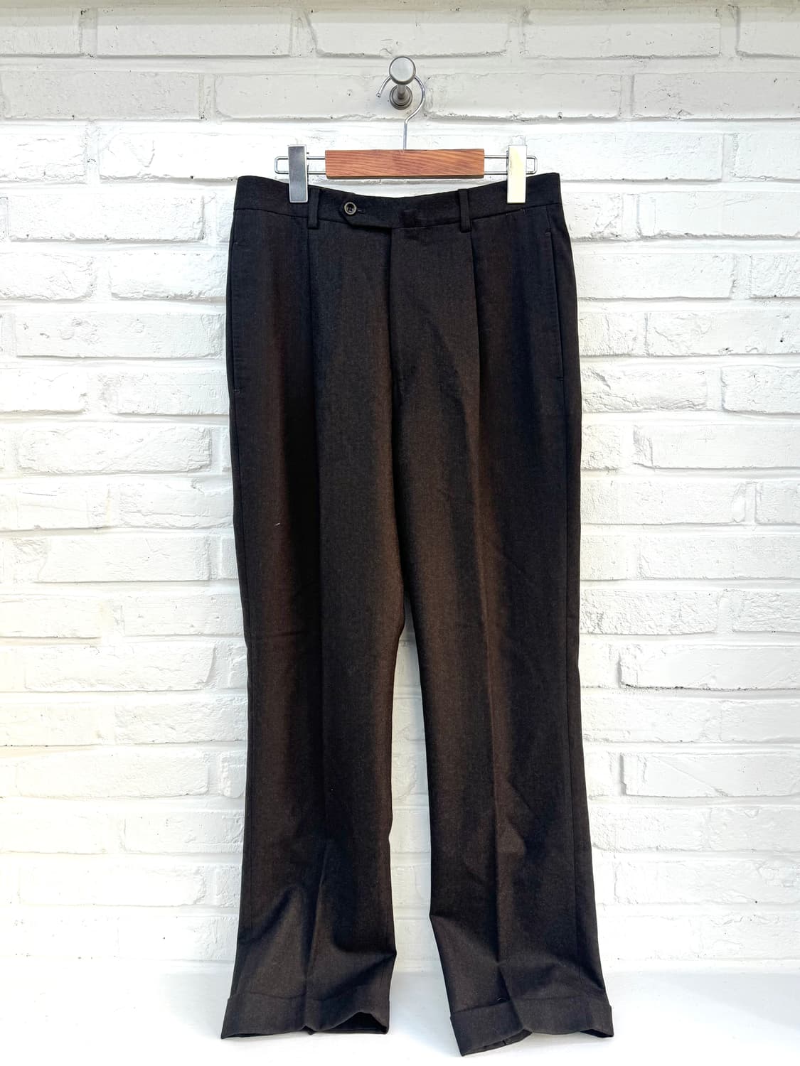 인코텍스 차콜 울 슬랙스 상품이미지3