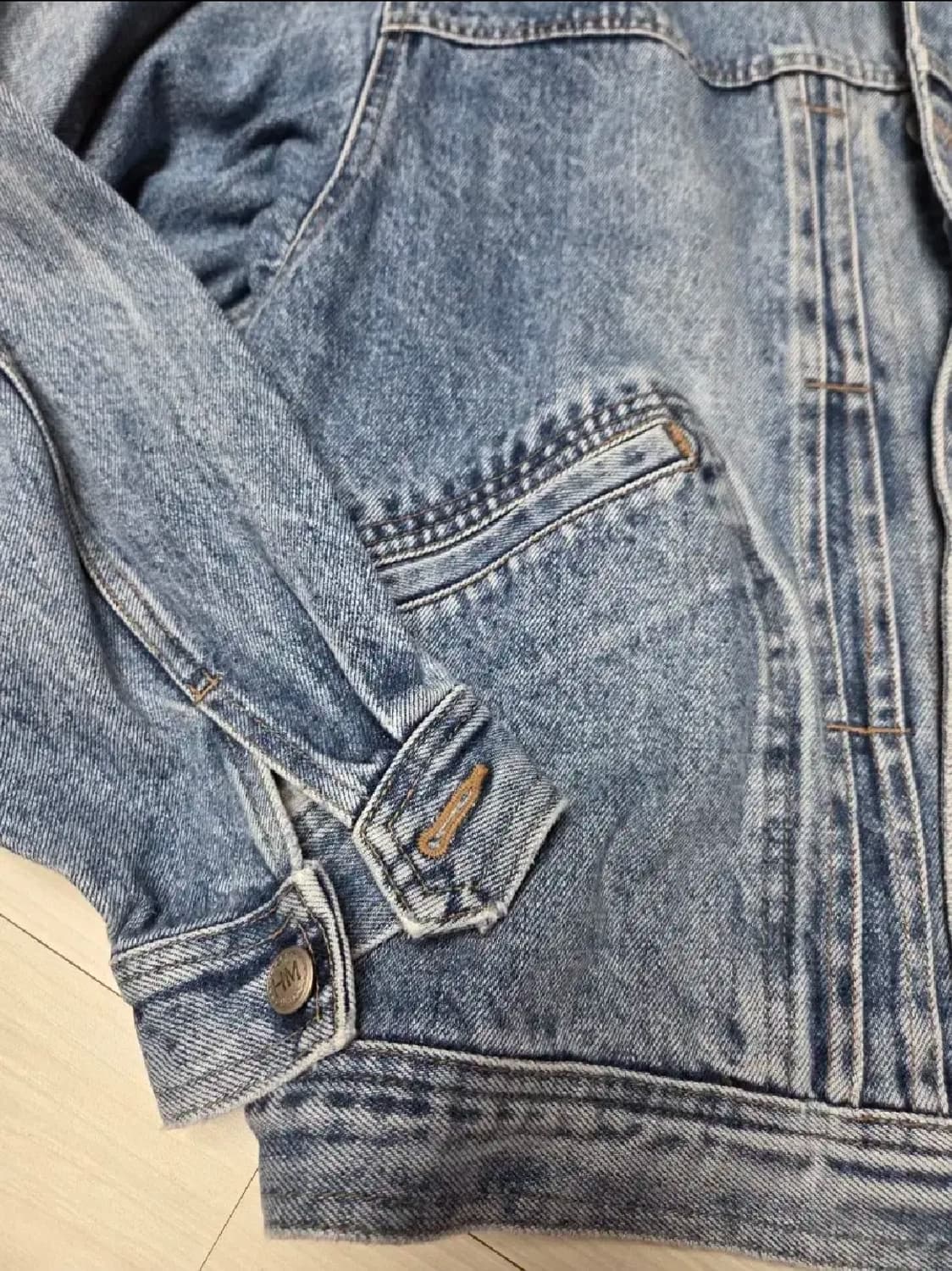 빈티지 데님 자켓 상품이미지4
