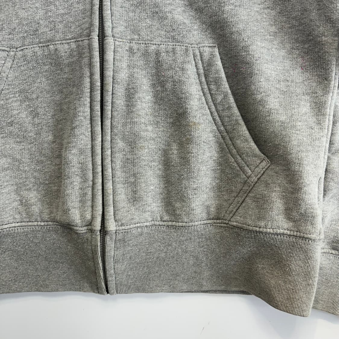 Tommy hilfiger 타미힐피거 스펠아웃 로고 그레이 후드집업  상품이미지7