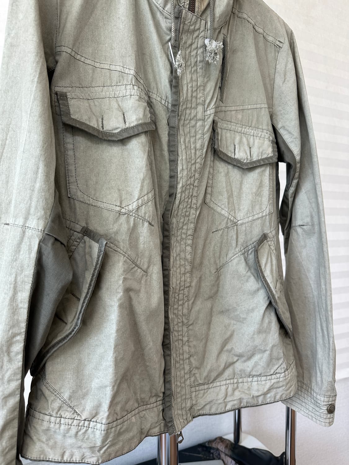 90s 마리떼 프랑소와 저버 유틸리티 자켓 상품이미지5