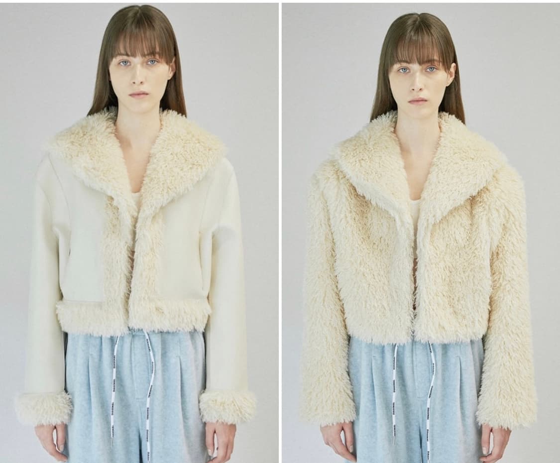 다이애그널  퍼 상품이미지2