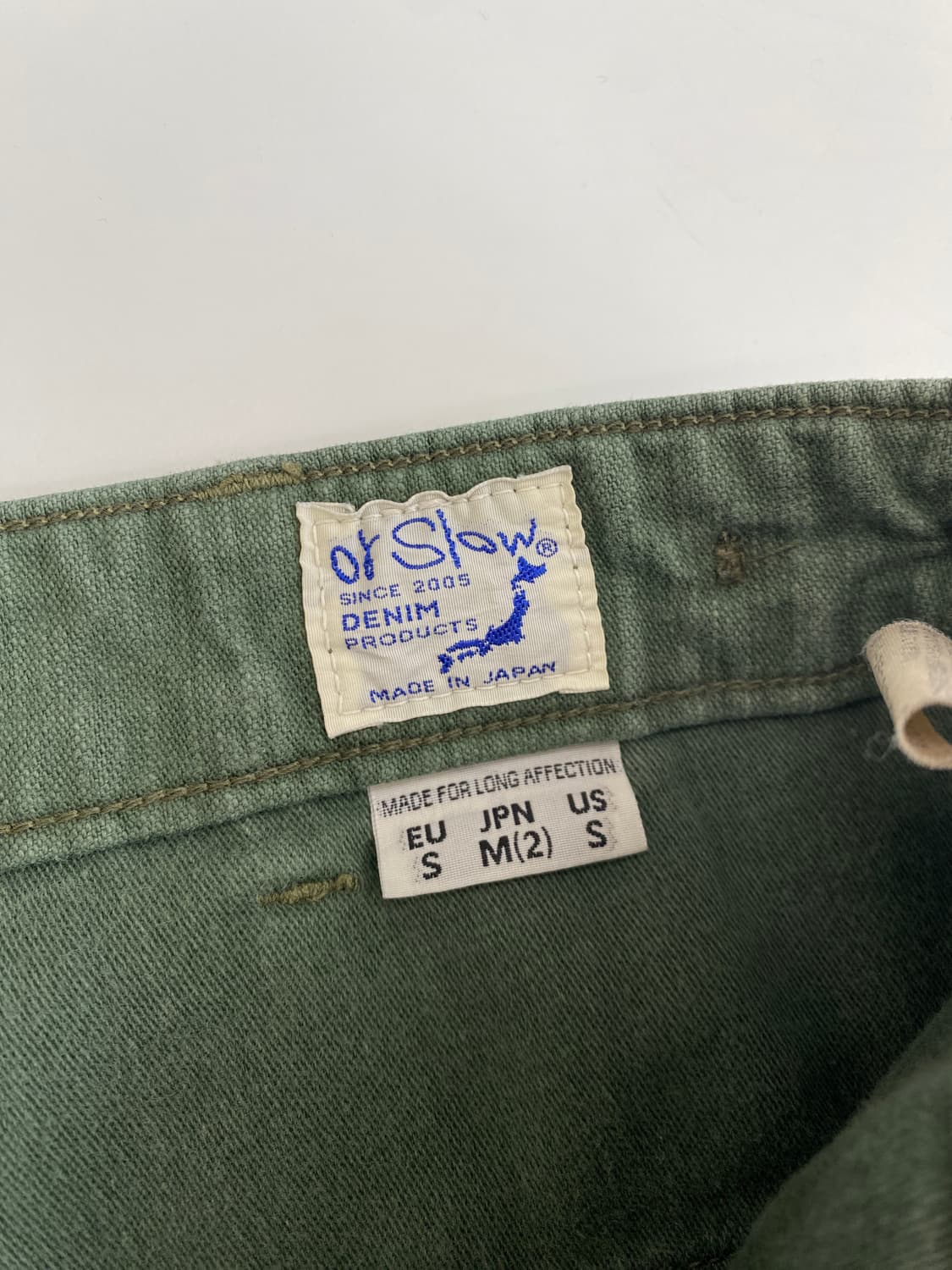 오어슬로우 퍼티그 팬츠 [레귤러핏] 상품이미지7