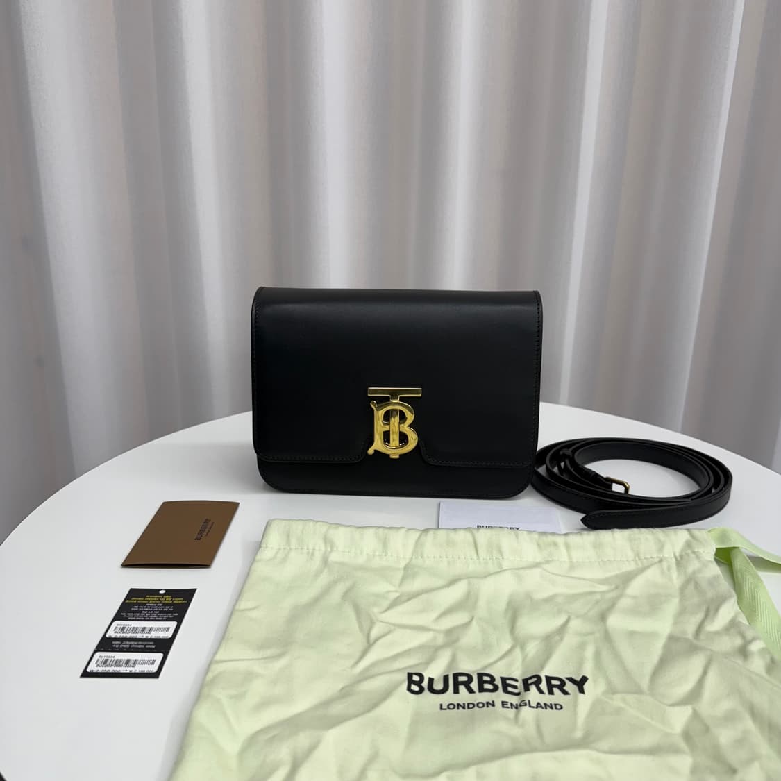 [정품] 버버리 TB백 스몰 블랙 상품이미지1