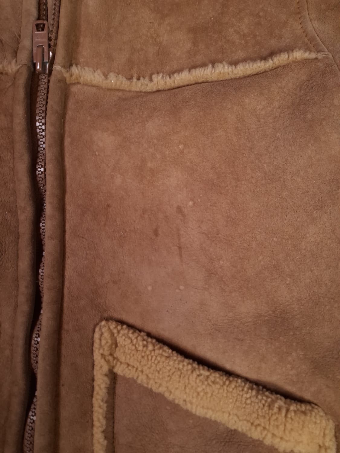 오리지날 80's 미국제조  Sawyer 리얼레더 무스탕 상품이미지5