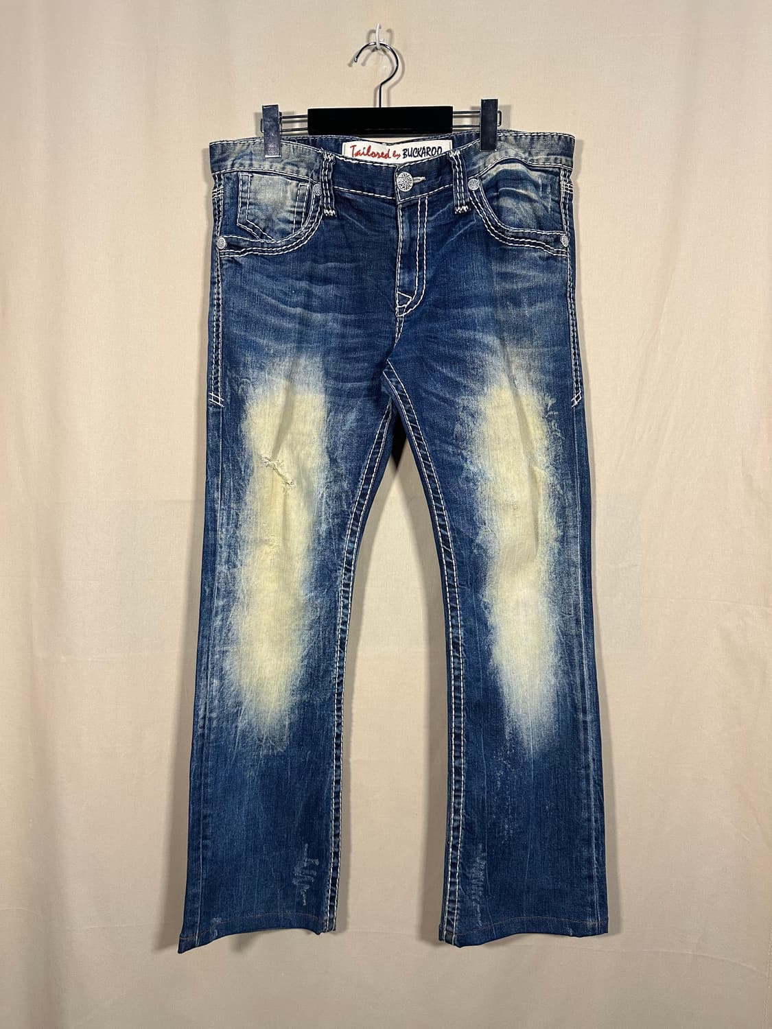 버커루 레트로 워싱 부츠컷 데님 처분  상품이미지3