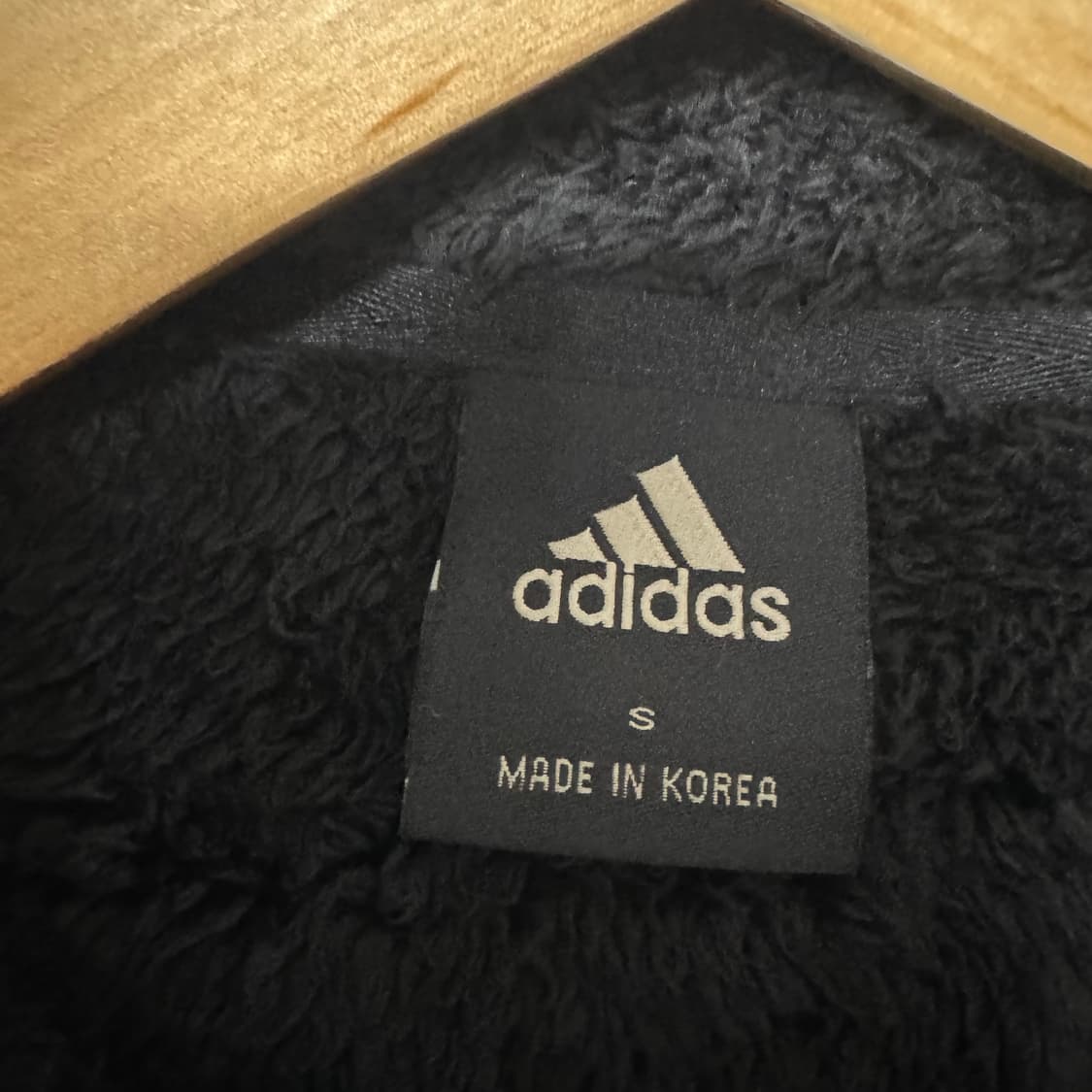 아디다스 3S 양털 후리스 후드집업 상품이미지3