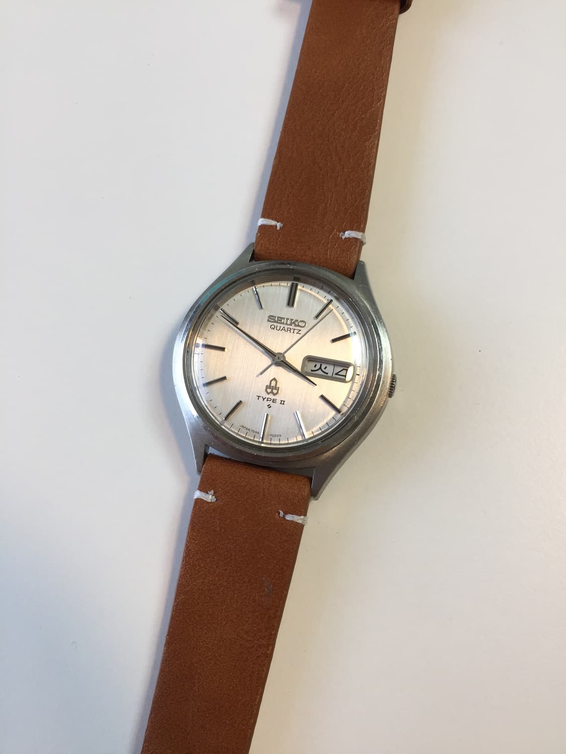 70s seiko type 2 silver dial quartz 상품이미지7