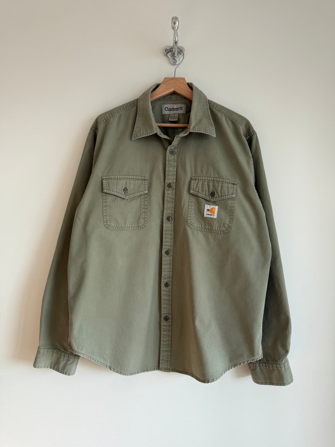 칼하트(Carhartt) 리메이크 코튼 셔츠 상품이미지1